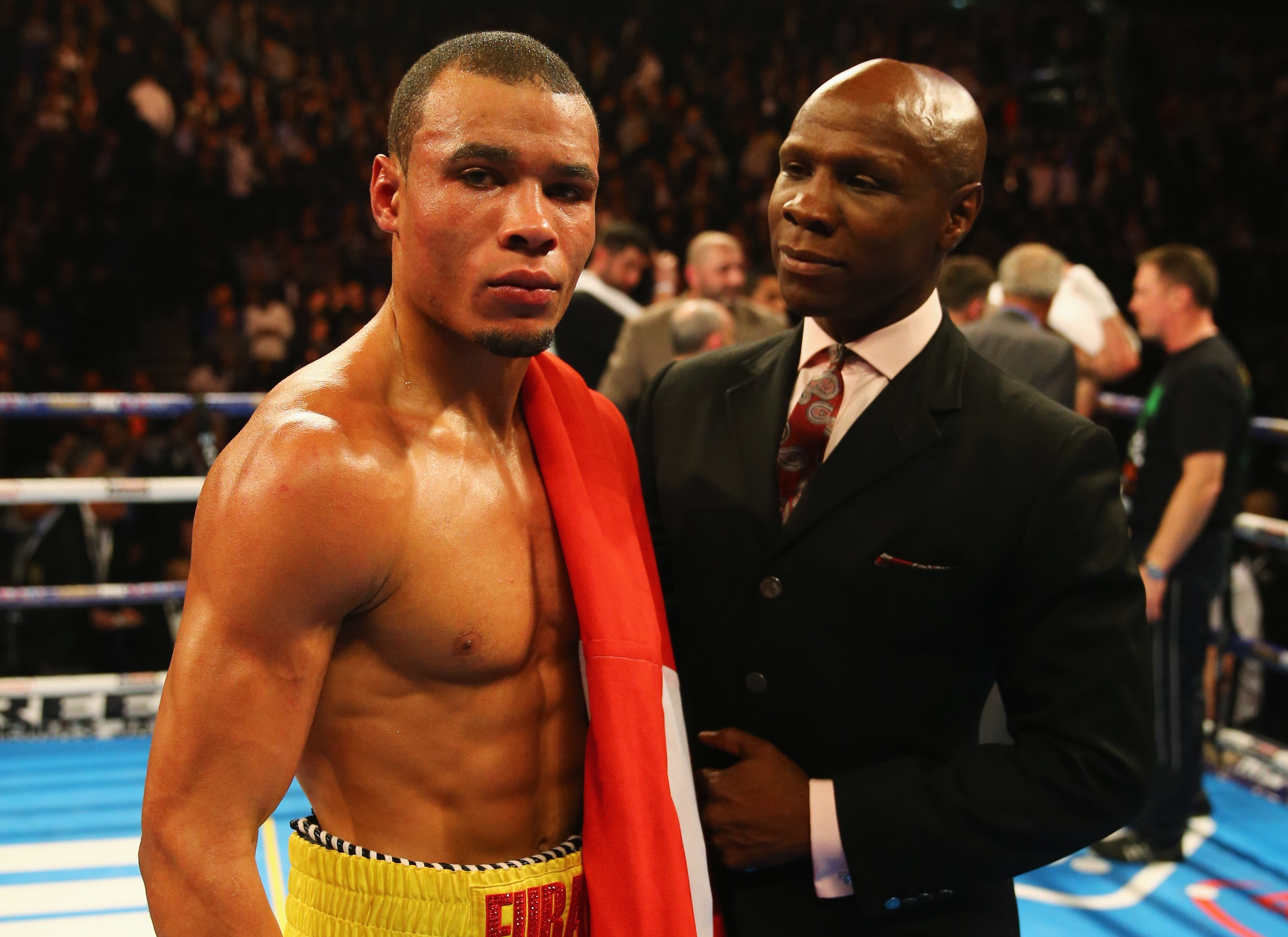 Chris Eubank Jr. now has the Lonsdale belt in his possession.
