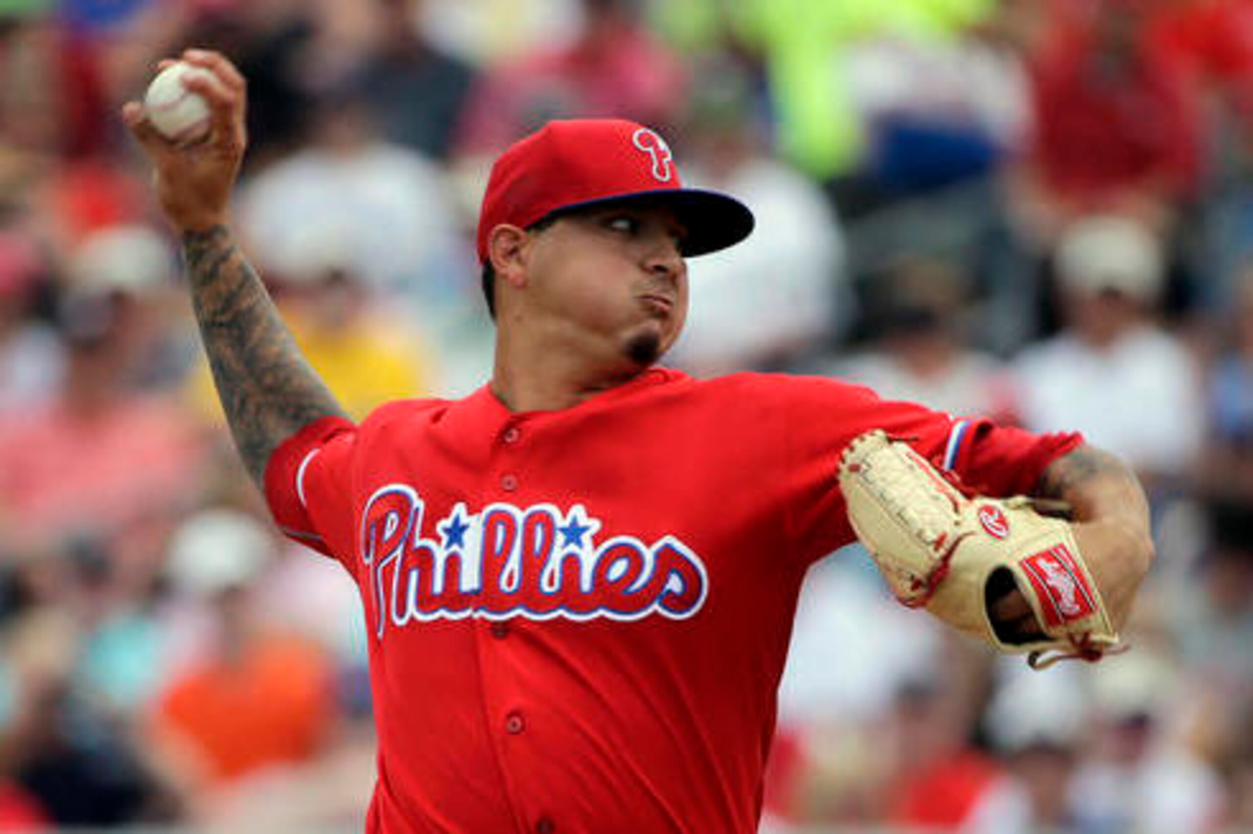 Vince Velasquez is worth a waiver-wire add after earning a spot in the Philadelphia Phillies' rotation.