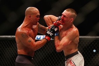Robbie Lawler and Rory MacDonald's championship rematch was a fight that almost had to be seen to be believed.