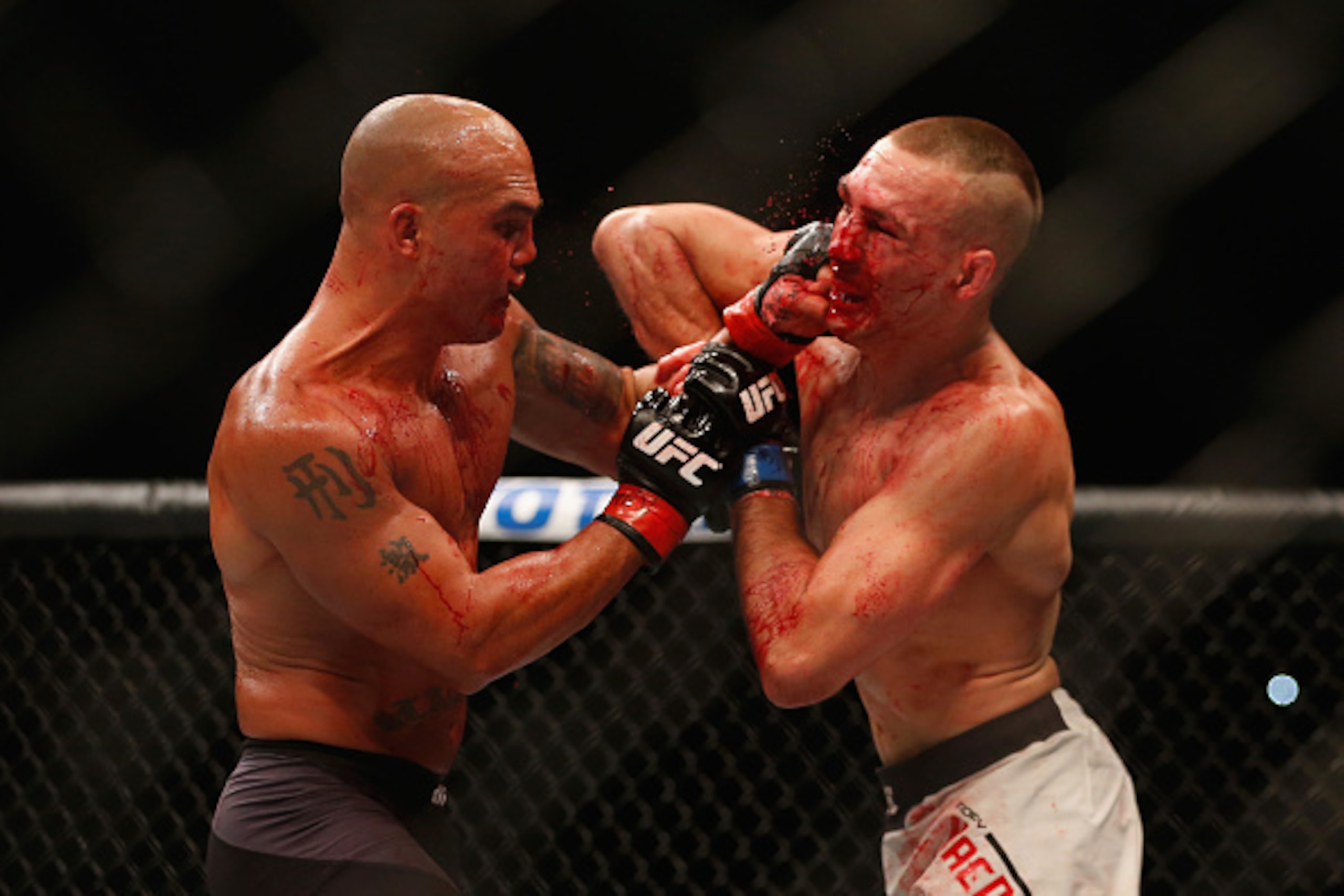 Robbie Lawler and Rory MacDonald's championship rematch was a fight that almost had to be seen to be believed.