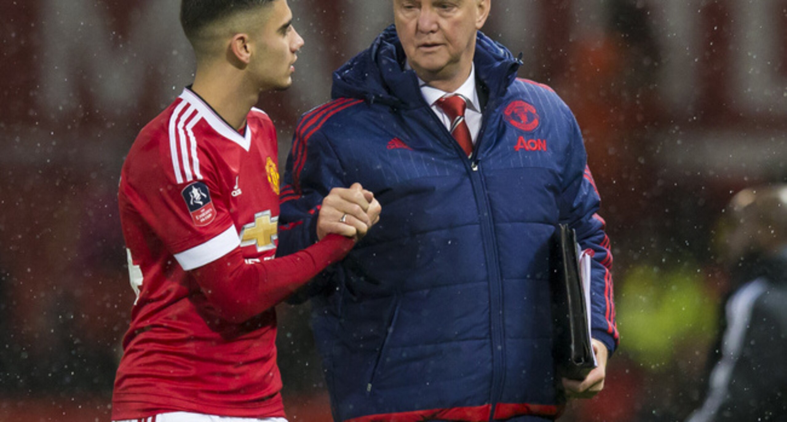 Van Gaal has rarely backed Pereira.