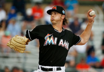 Young left-hander Adam Conley could be an X-factor for the Marlins this season.