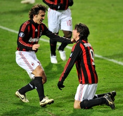 Pirlo and Inzaghi would be celebrating by game's end.
