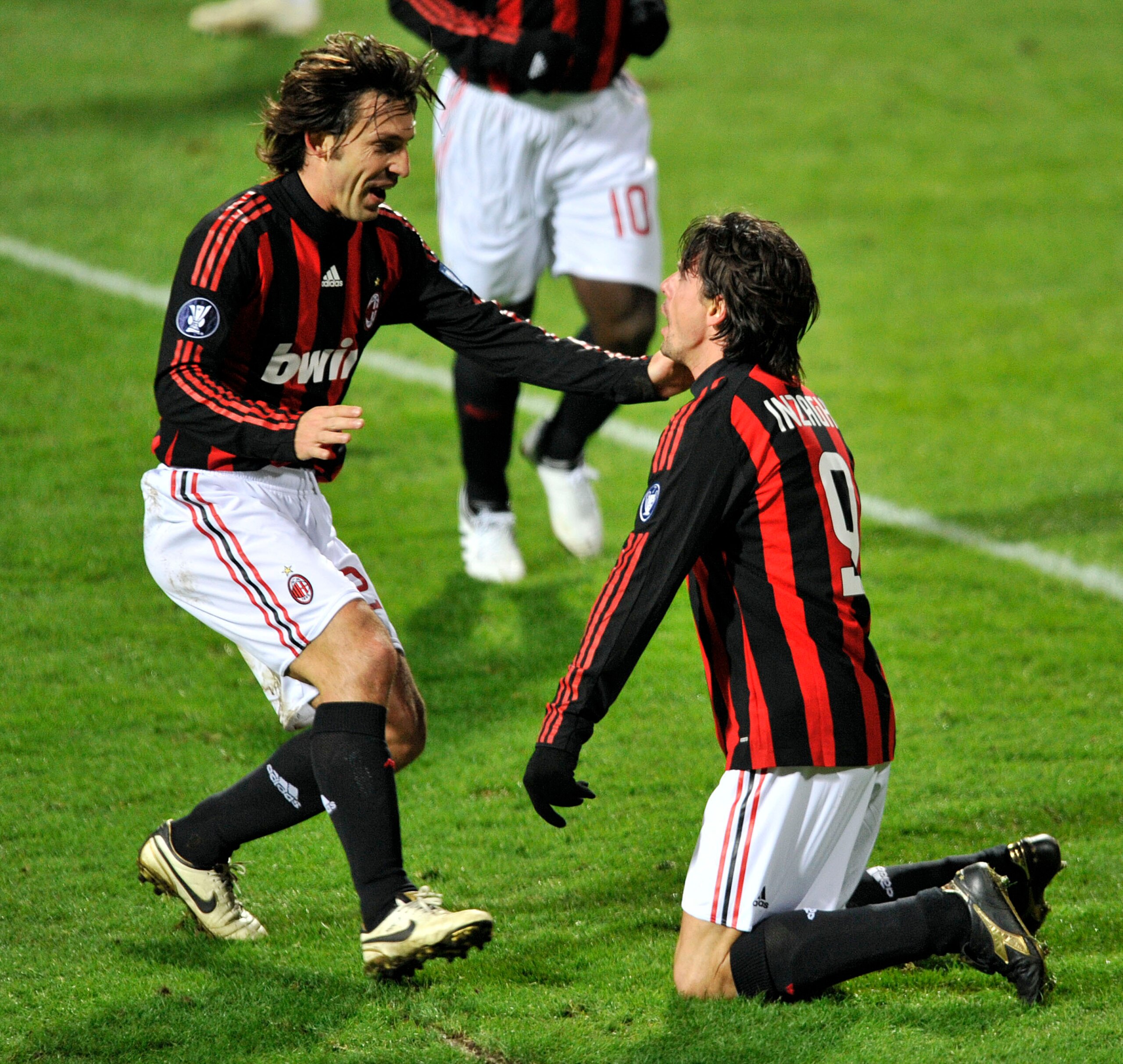Pirlo and Inzaghi would be celebrating by game's end.