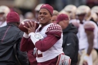 Deondre Francois is making a strong push for Florida State's starting quarterback role.