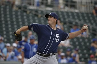 Expected to work in the San Diego Padres' bullpen, Drew Pomeranz instead won a spot in the starting rotation.