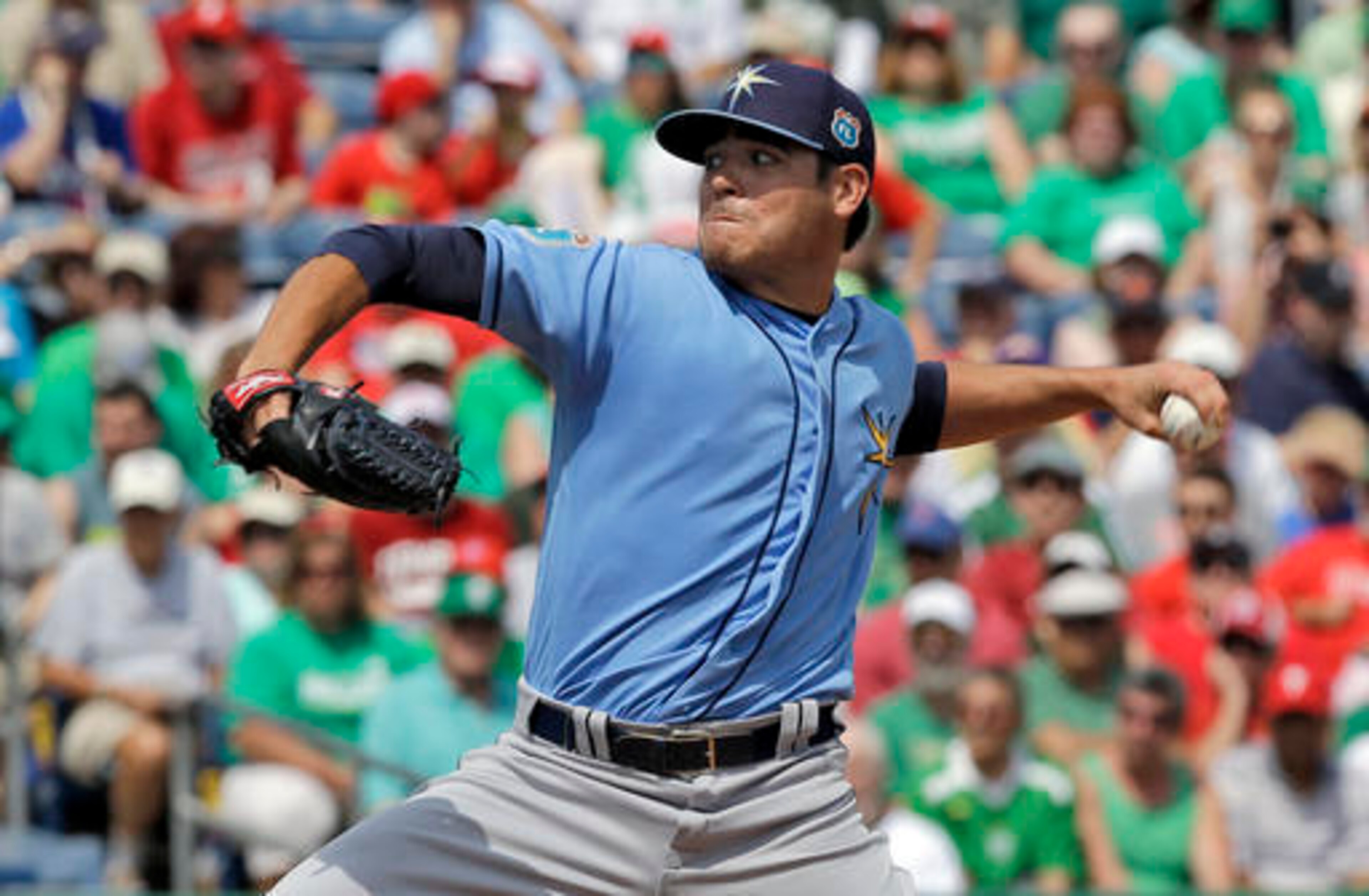 After a strong September, Matt Moore has looked sharp during spring training.