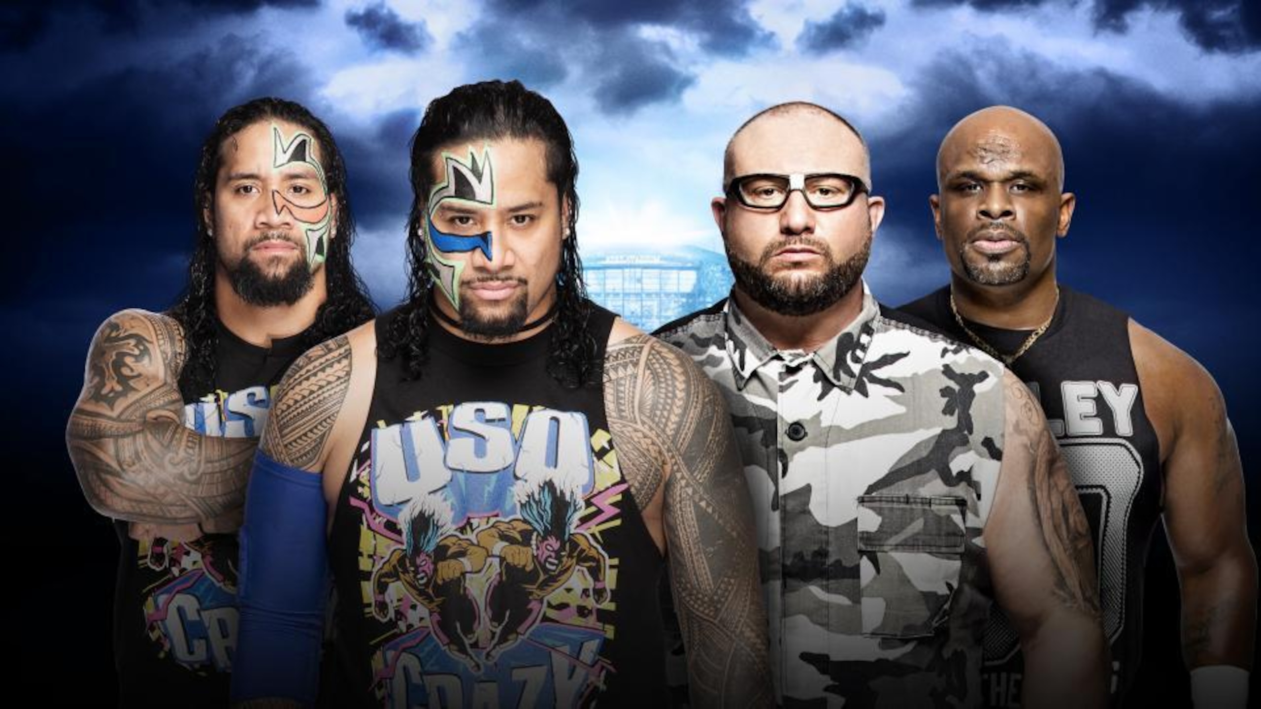 The Dudleys vs. The Usos