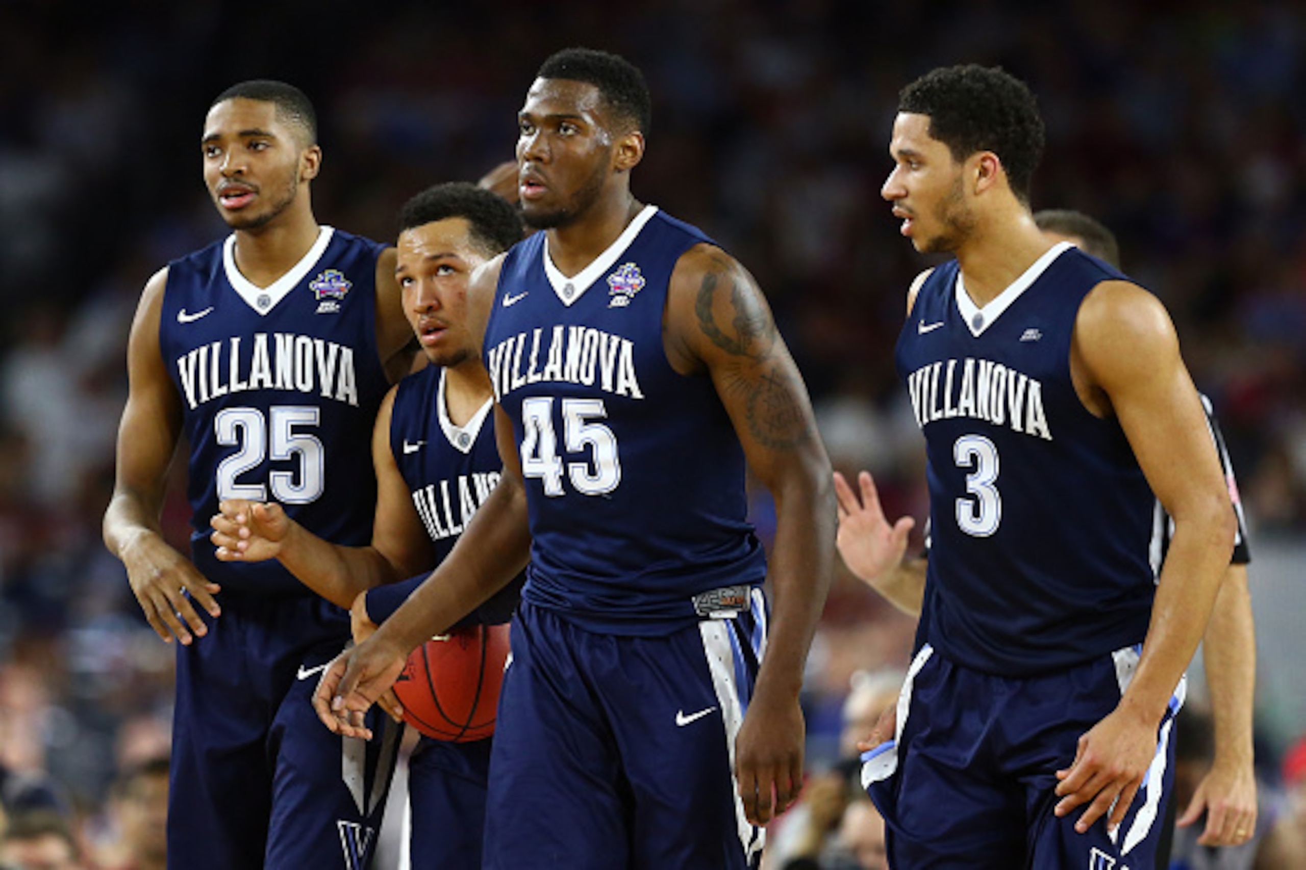 Mikal Bridges (25) and Darryl Reynolds (45) will be key for Villanova. Mikal Bridges (25) and Darryl Reynolds (45) will be key for Villanova.