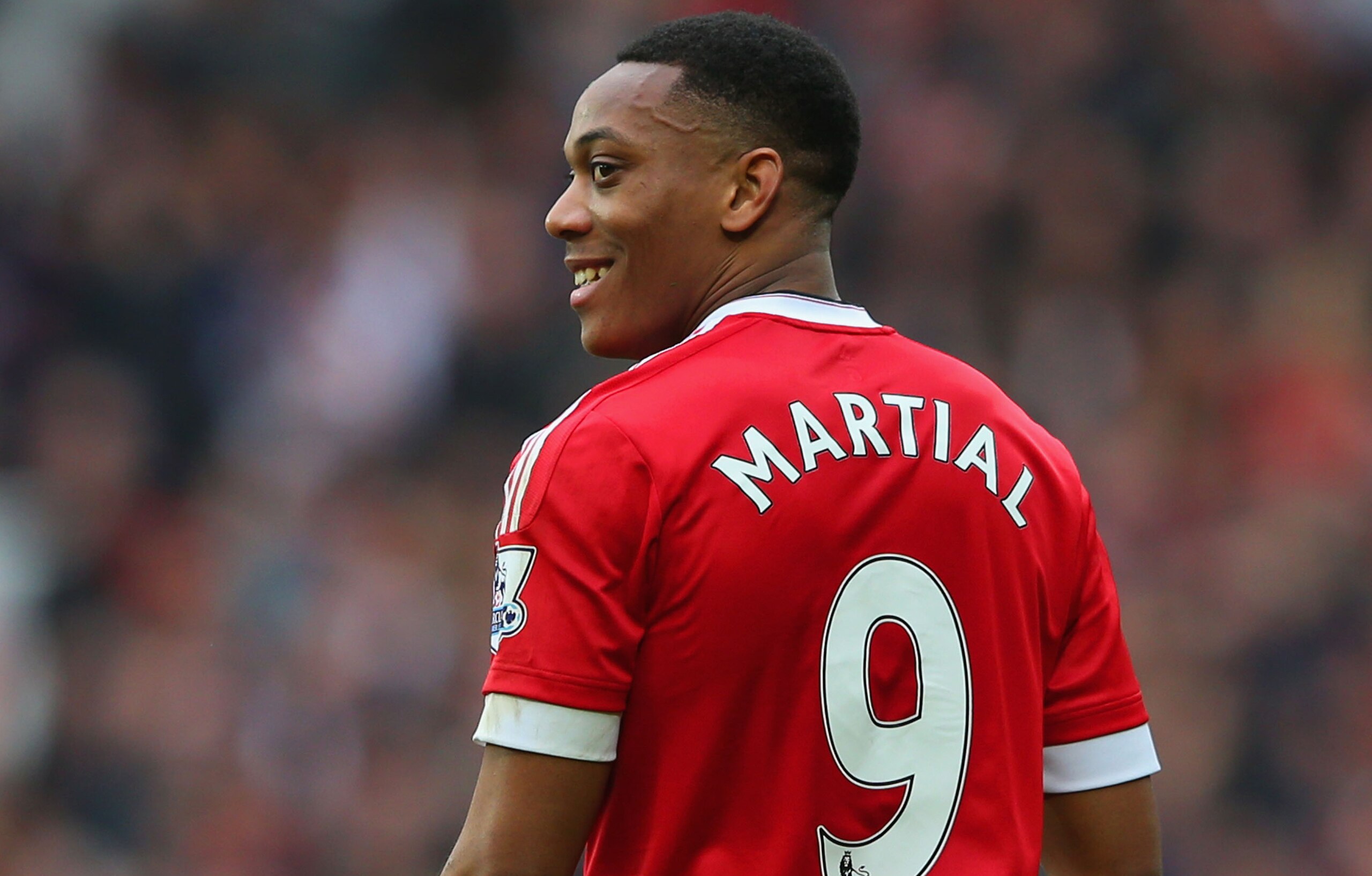 Anthony Martial has now scored eight goals in the Premier League.