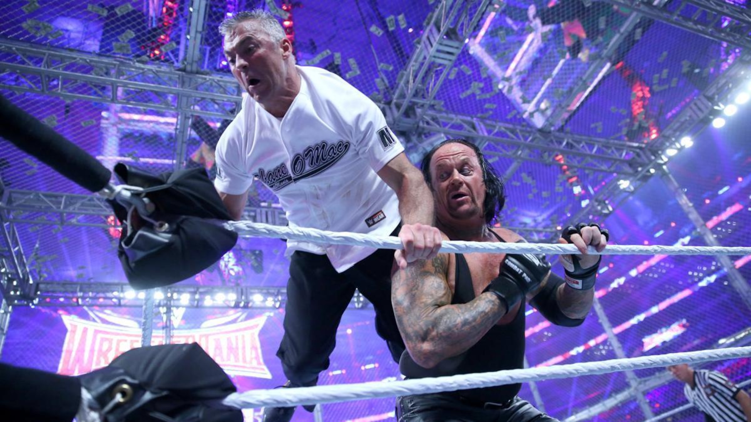 Shane vs. Taker at WrestleMania.