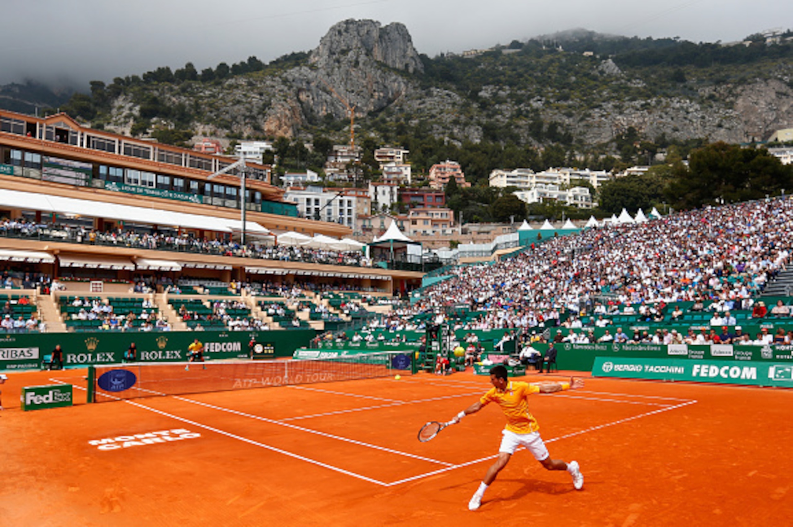 Novak Djokovic aims for his third title in Monte Carlo.