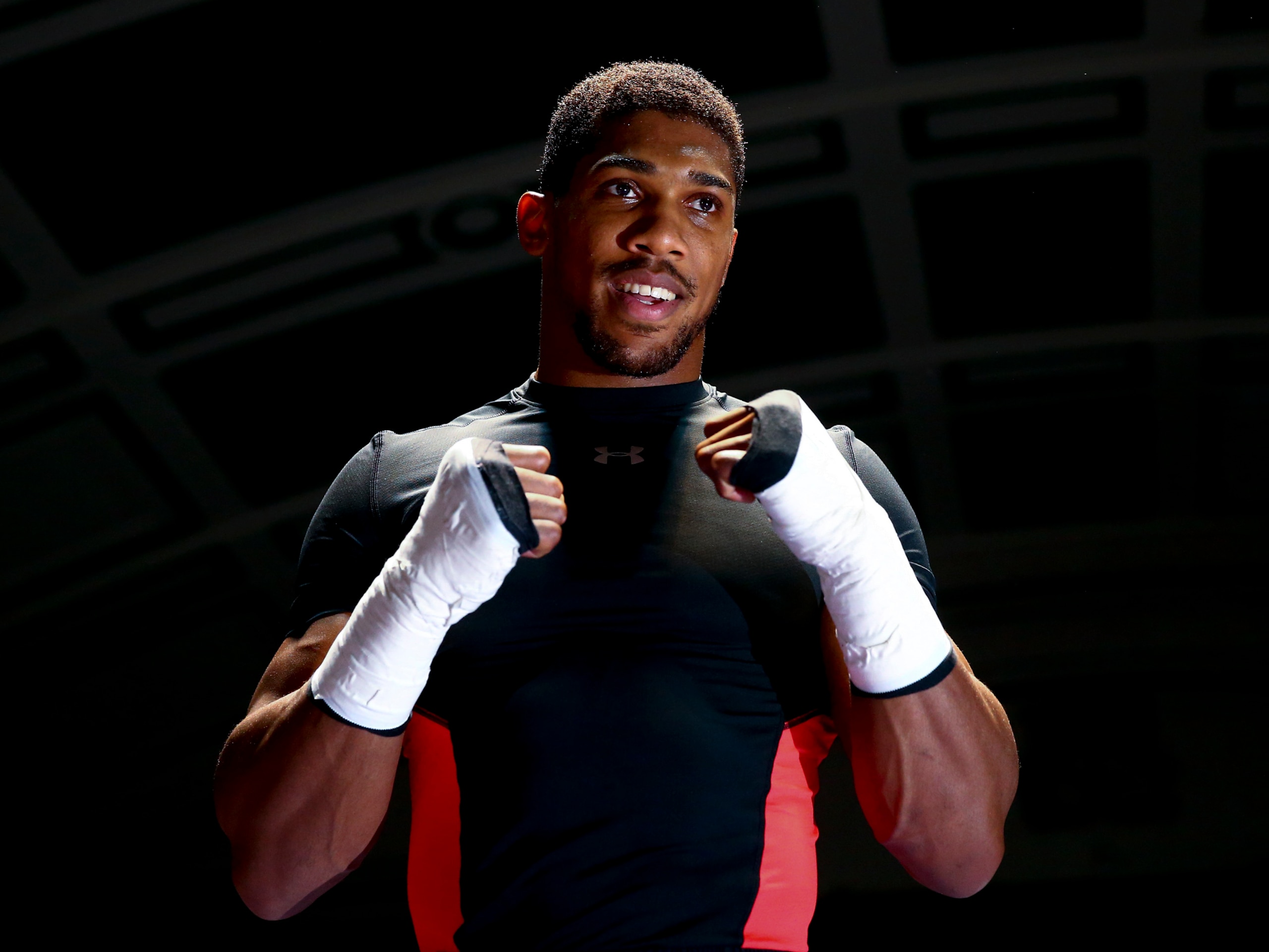 Anthony Joshua has already won the British and Commonwealth titles.