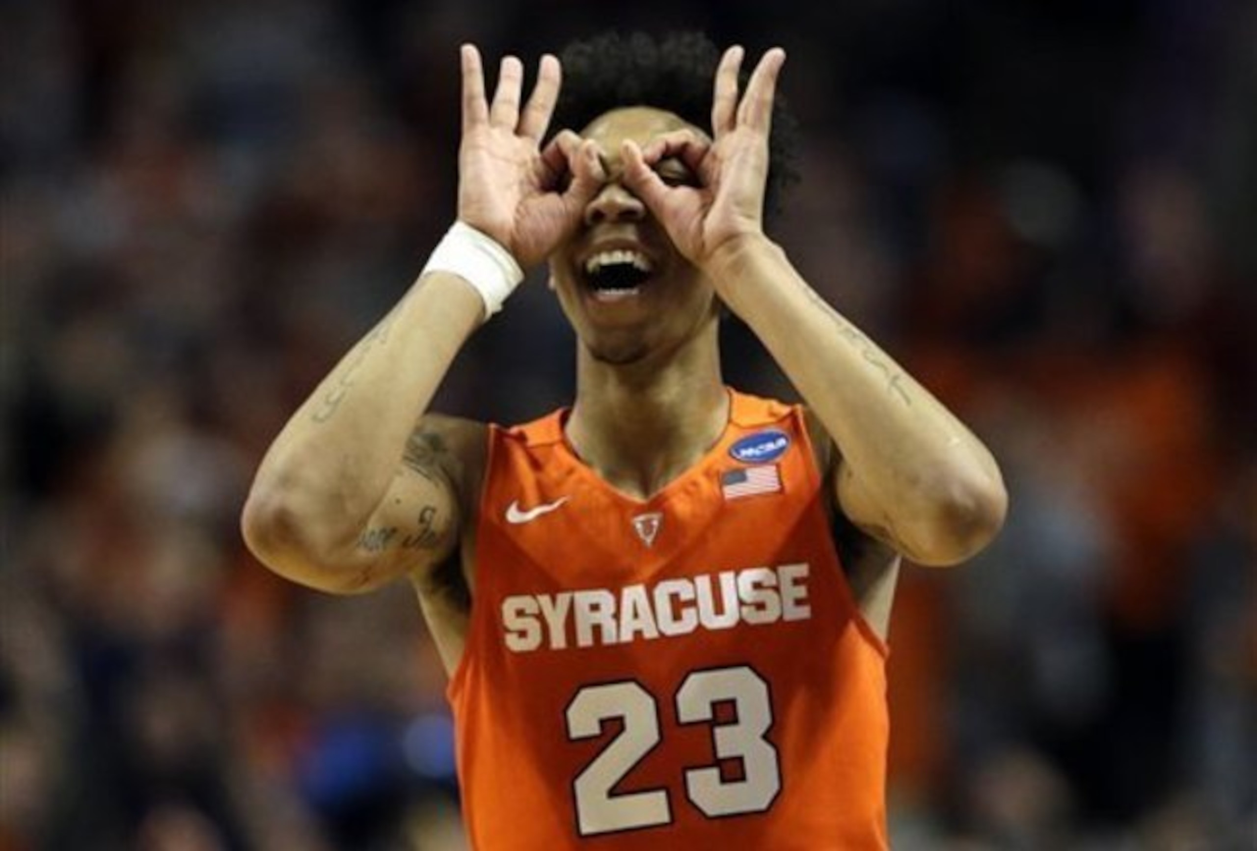 Malachi Richardson should stay at Syracuse for at least one more year.