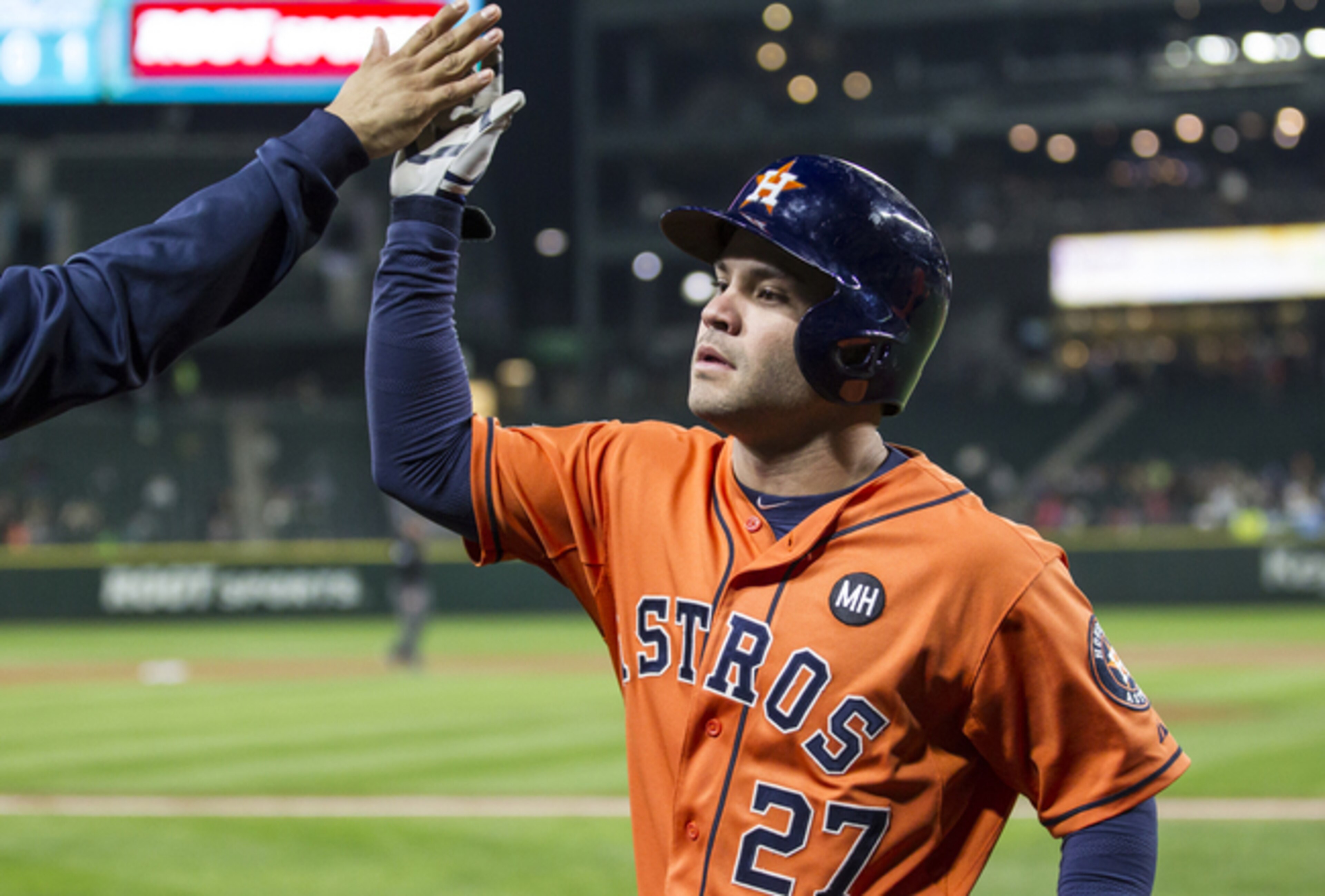 Thanks to his bat and his feet, Jose Altuve is one of the ost dangerous table-setters in the bigs.