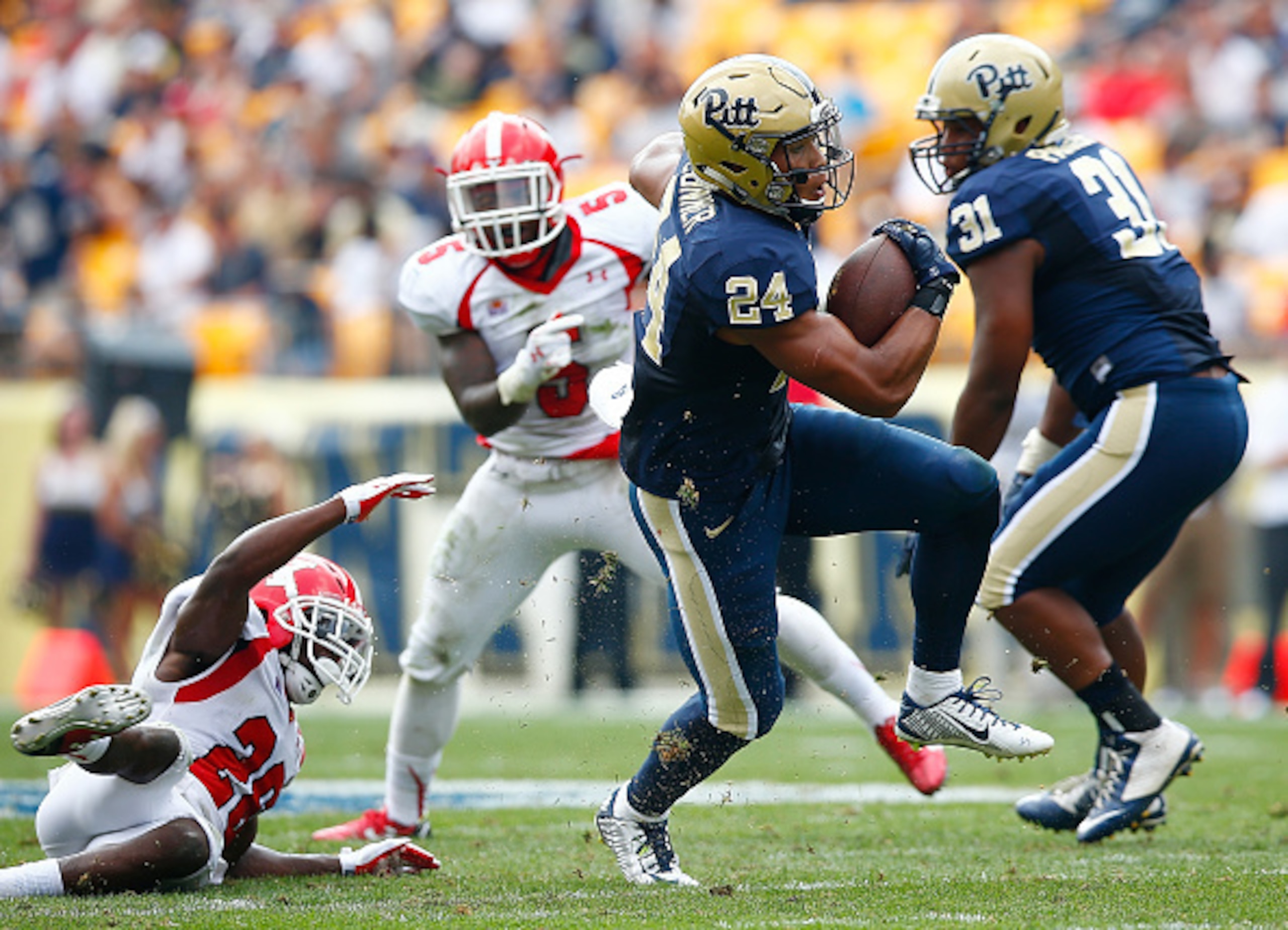 James Conner's return to Pitt's roster this fall would be an inspirational story.