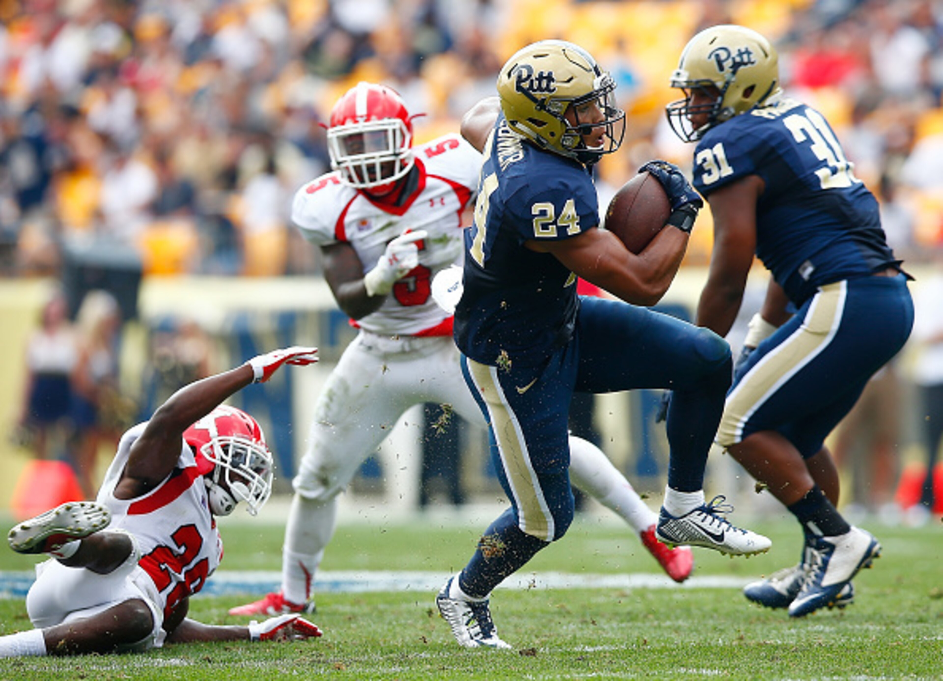 James Conner's return to Pitt's roster this fall would be an inspirational story.