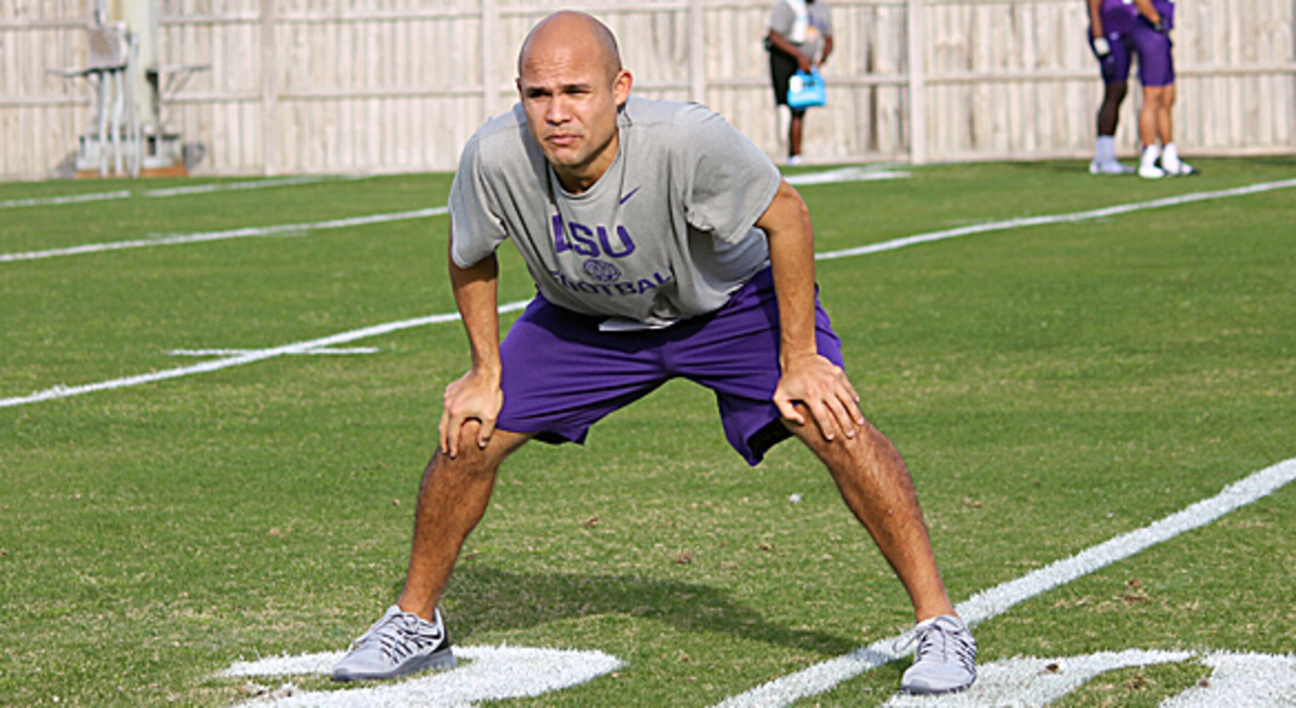 LSU defensive coordinator Dave Aranda