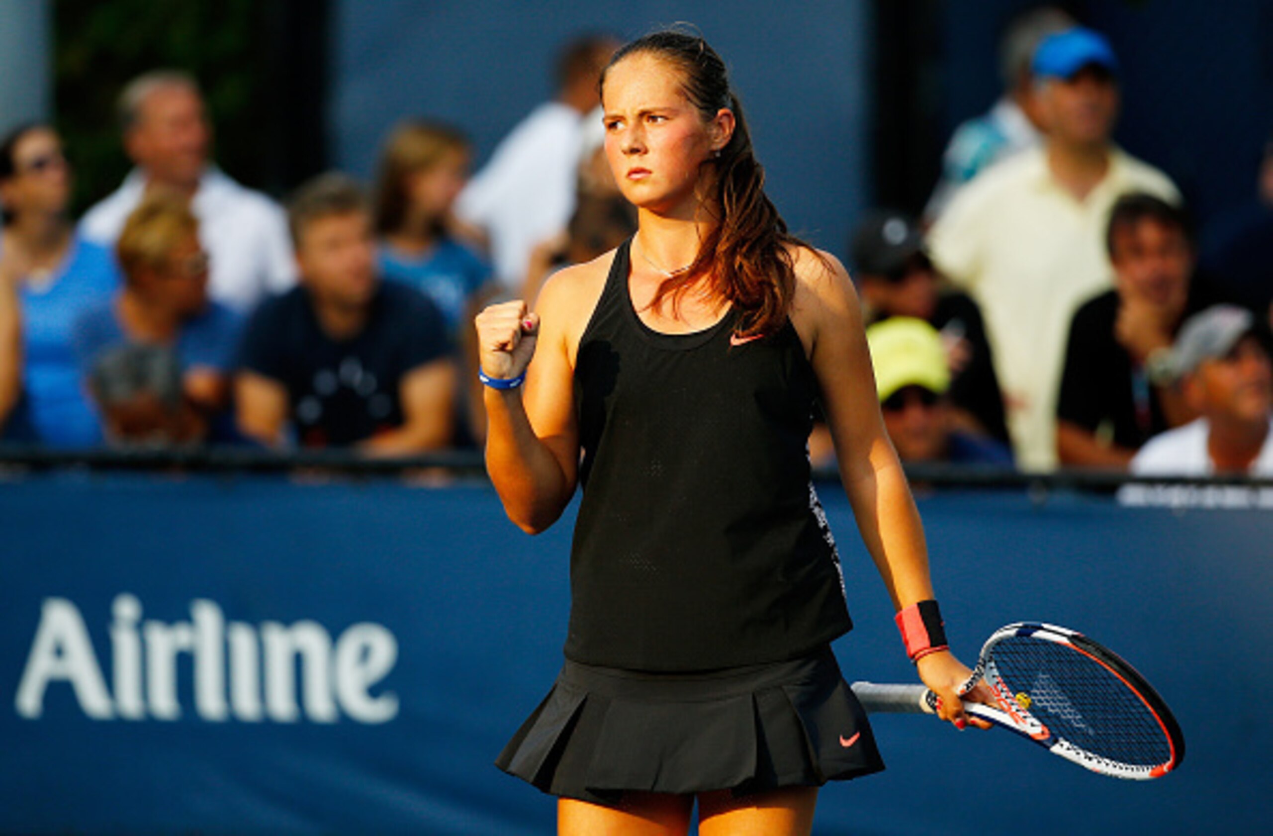 Daria Kasatkina during the 2016 ASB Classic in Auckland, New Zealand.