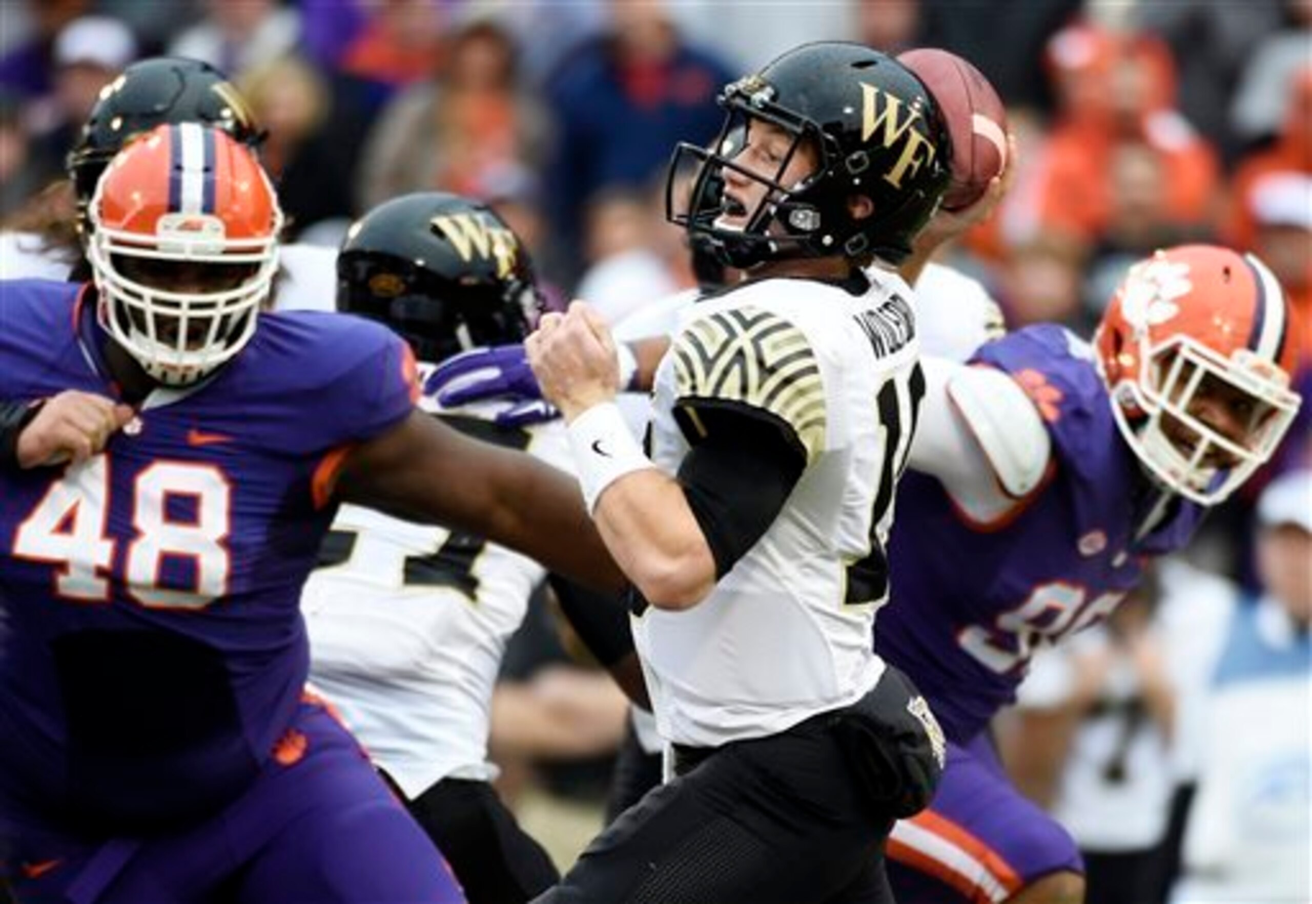 John Wolford has been unimpressive as Wake Forest's starting quarterback.