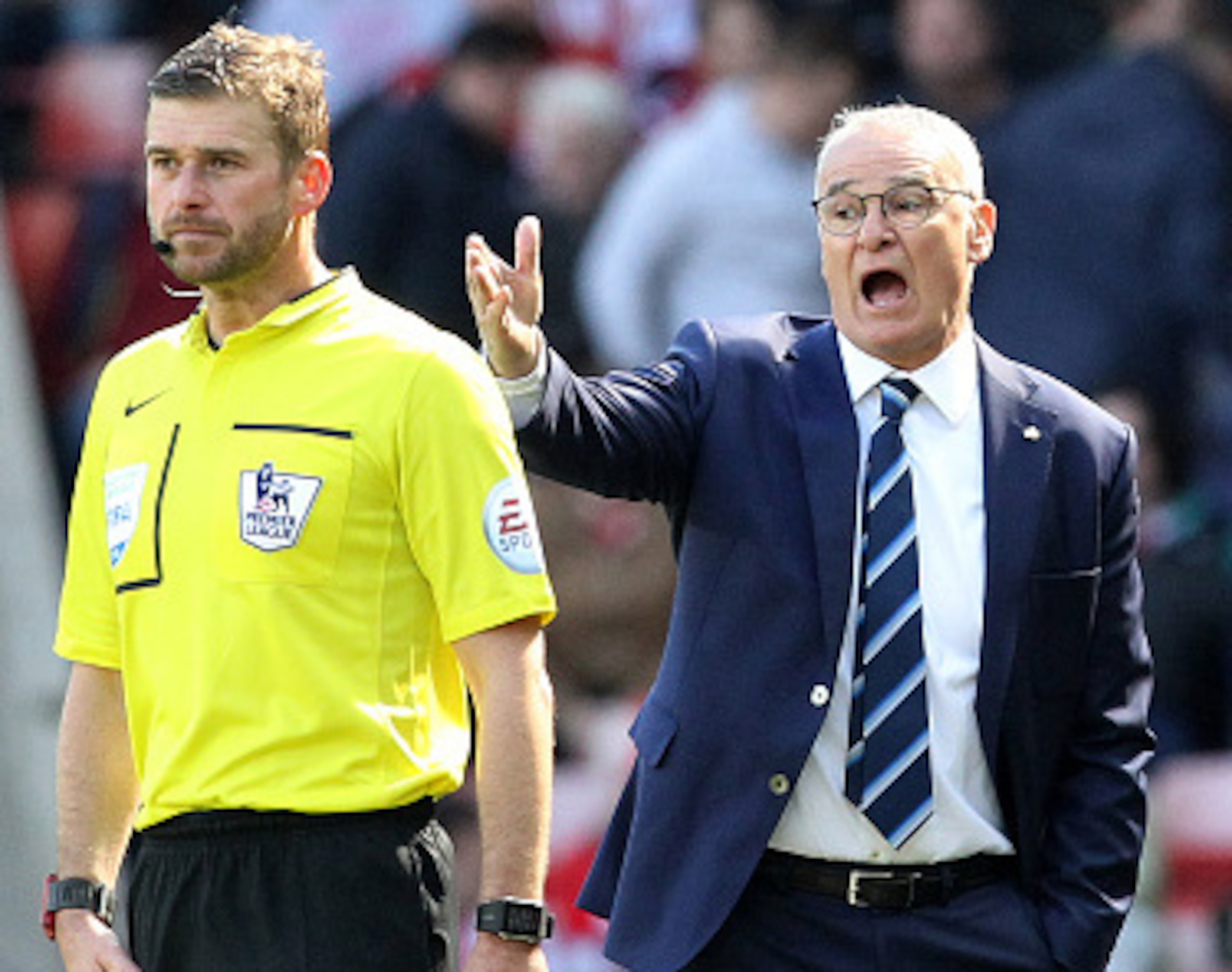 Claudio Ranieri saw his side battle their way to three crucial league points.