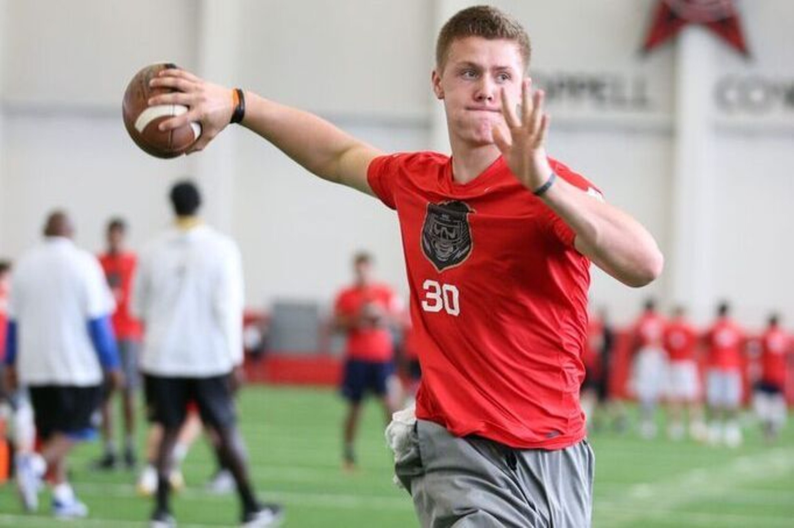 Arkansas 3-star QB Taylor Powell was one of a handful of out-of-state quarterbacks who performed well during the New Orleans Elite 11 Regional. Arkansas 3-star QB Taylor Powell was one of a handful of out-of-state quarterbacks who performed well during the New Orleans Elite 11 Regional.