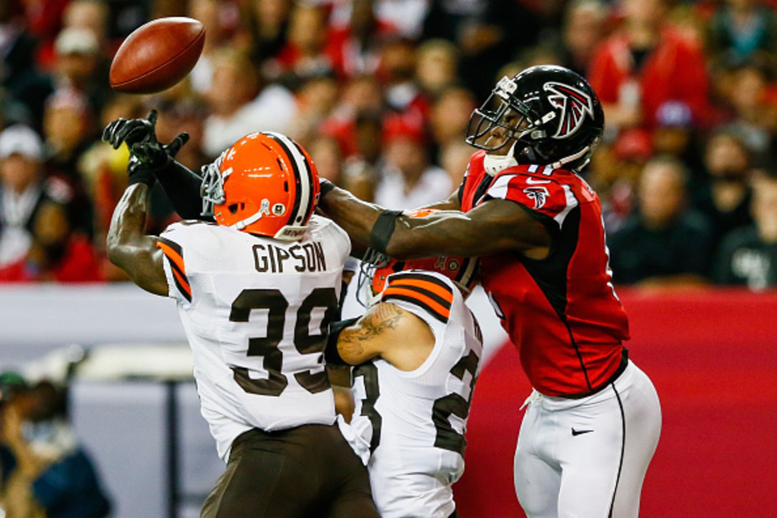Safety Tashaun Gipson has racked up 13 interceptions over the past three seasons.