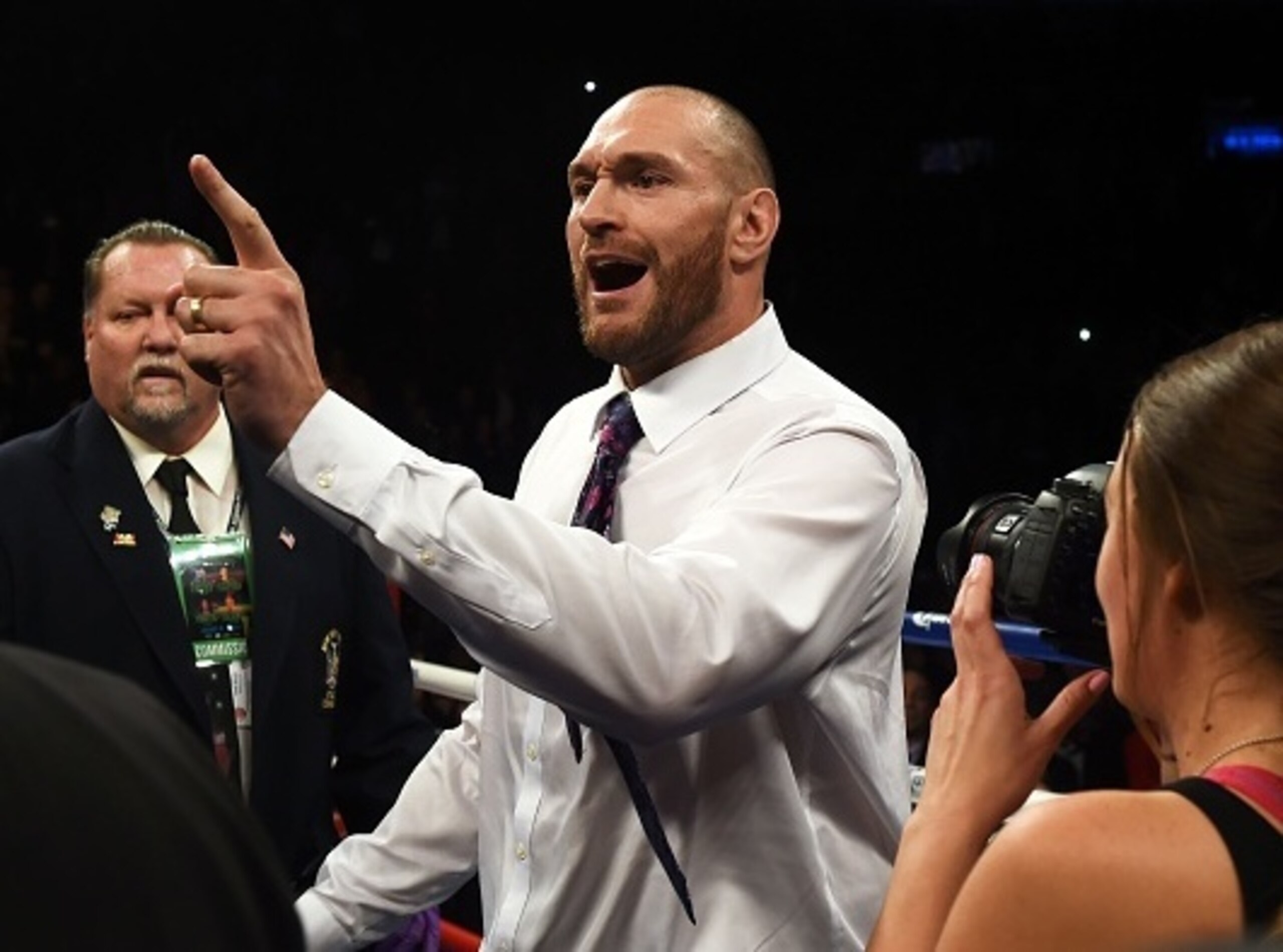 Tyson Fury was quick to offer his post-fight thoughts after Anthony Joshua's victory.