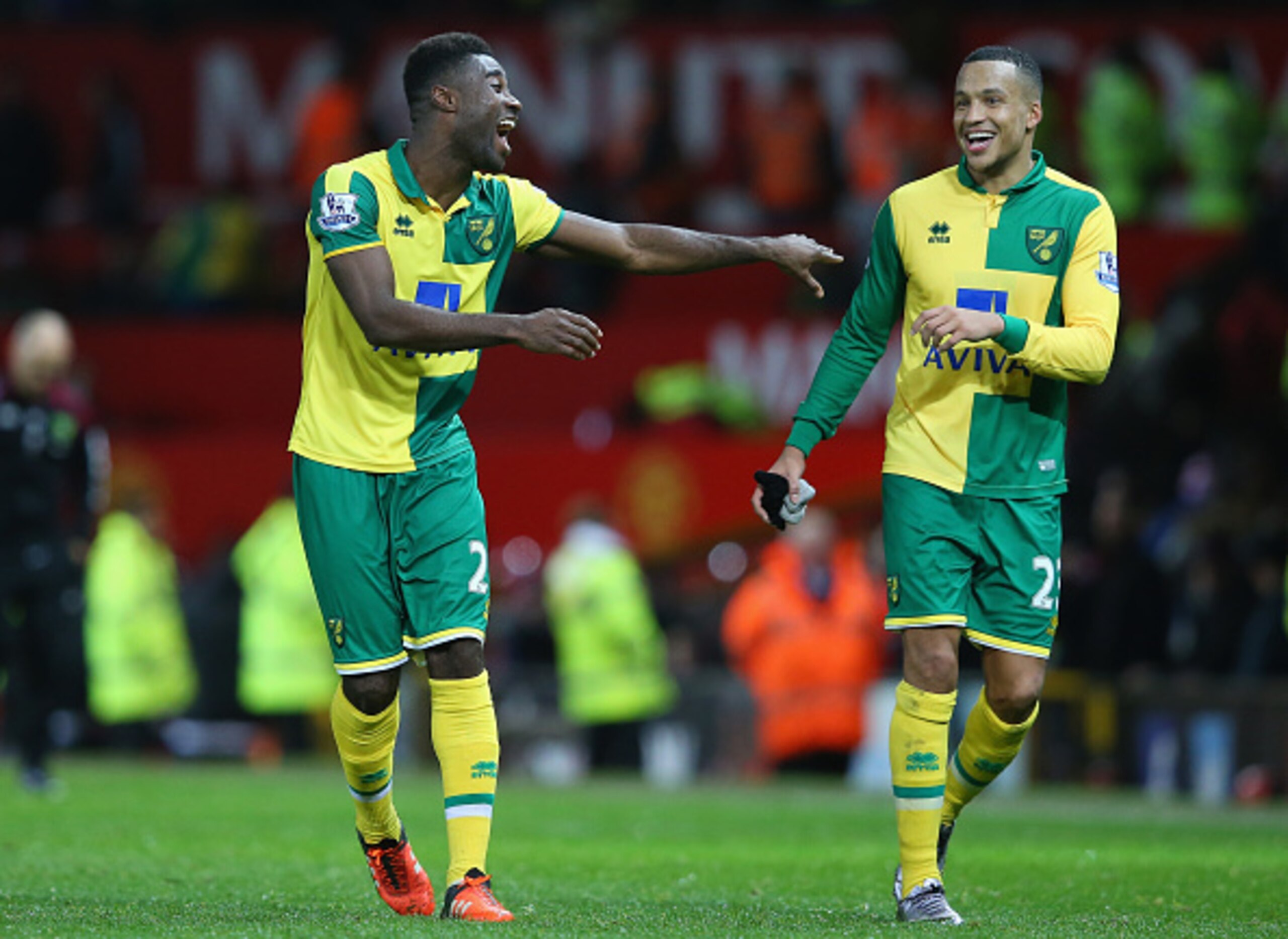 Norwich had plenty to celebrate, United didn't. Norwich had plenty to celebrate, United didn't.