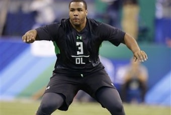 Western Michigan OT Willie Beavers (above) could develop into a starter to eventually replace Sebastian Vollmer.