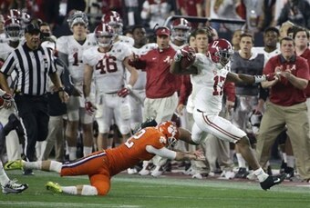 Kenyan Drake (above) was Alabama's No. 2 running back behind Heisman Trophy winner Derrick Henry.