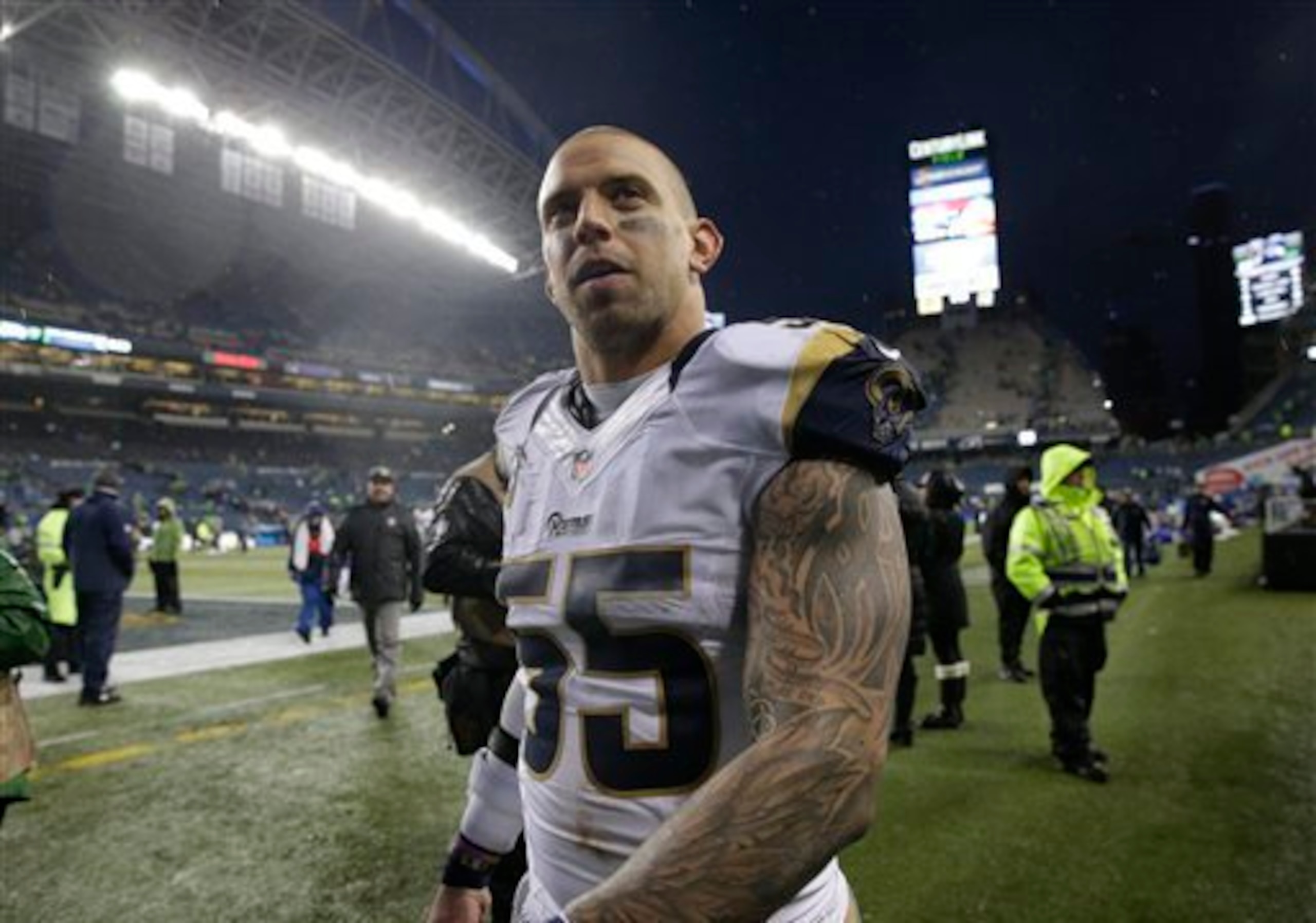 The Rams parted ways with franchise-leading tackler James Laurinaitis this offseson. The Rams parted ways with franchise-leading tackler James Laurinaitis this offseson.