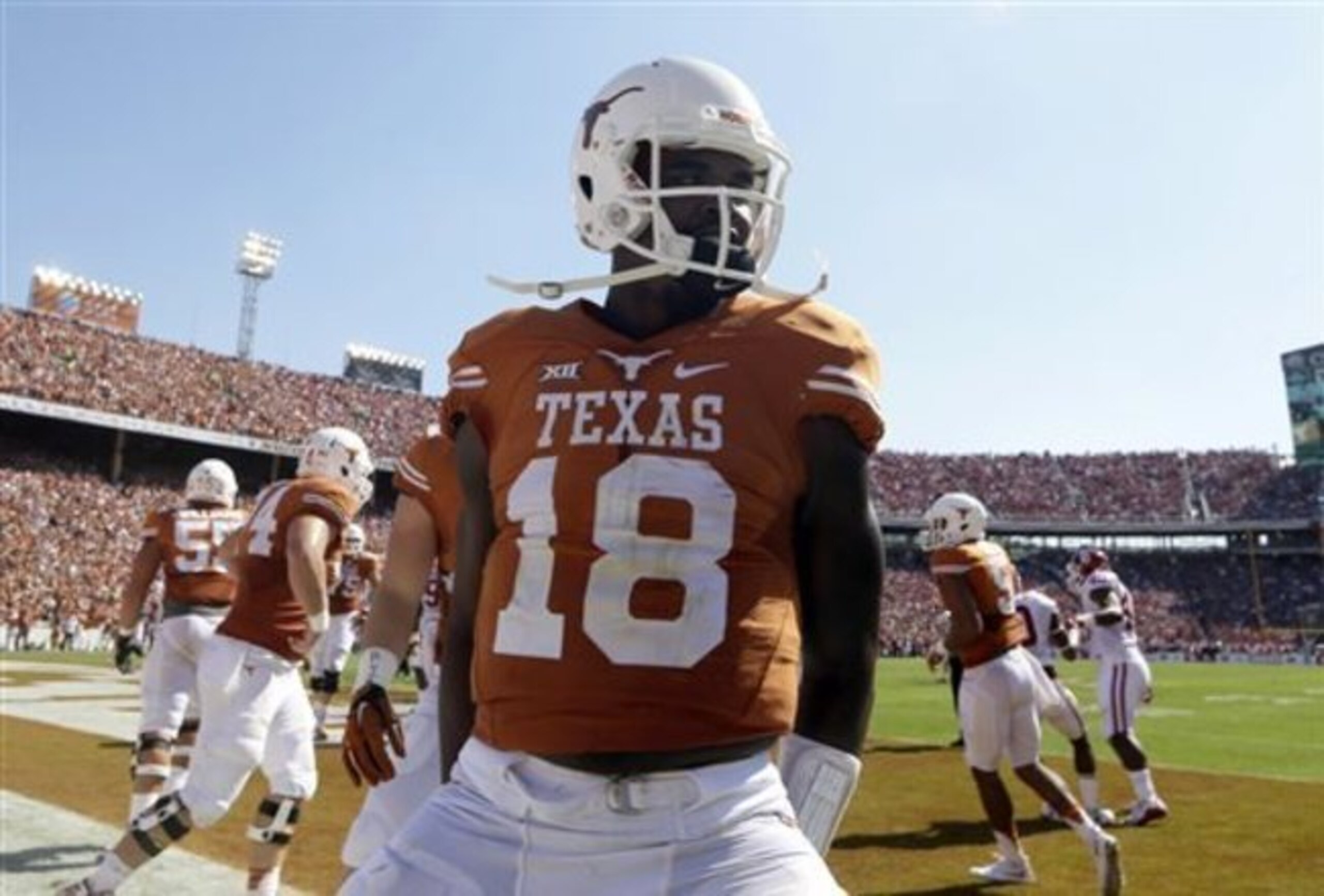 Tyrone Swoopes hopes to take advantage of his final collegiate season this fall.