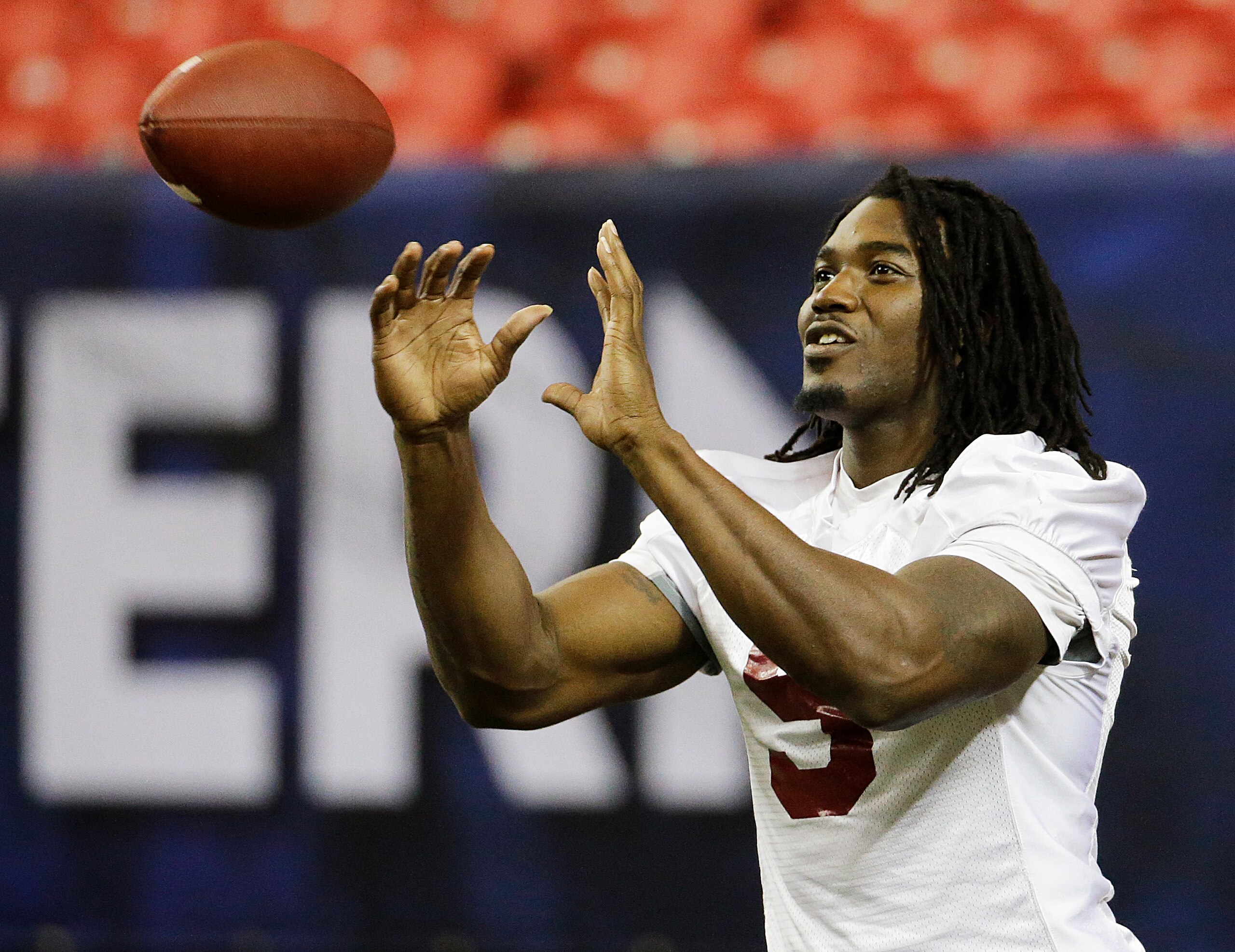 Bo Scarbrough is ready to show he can carry the load in Alabama's backfield.