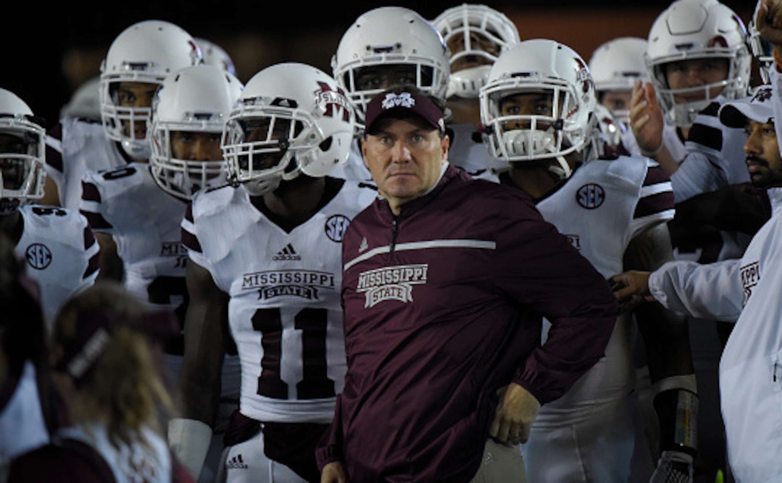 Mississippi State head coach Dan Mullen