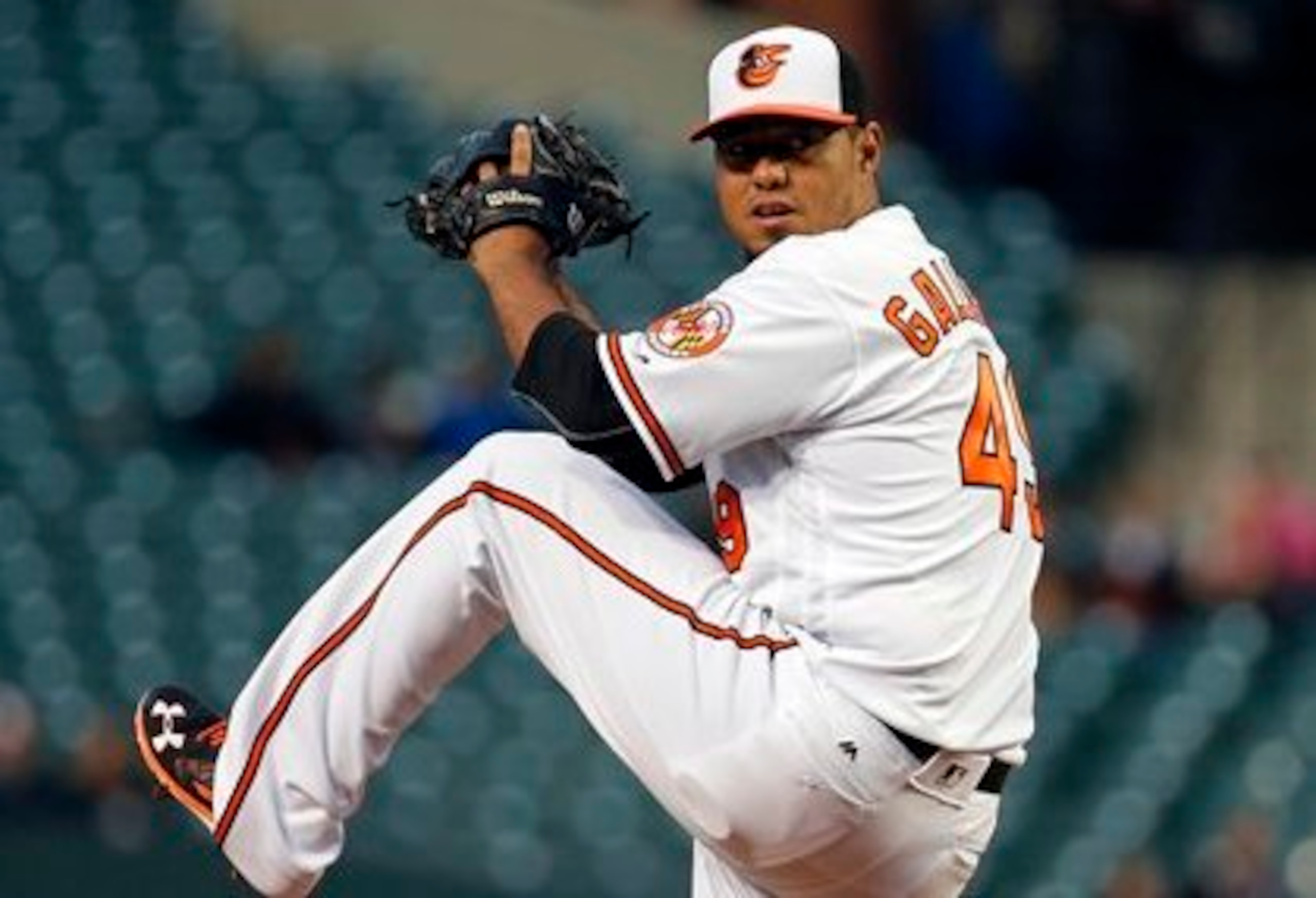 Yovani Gallardo has yet to deliver a quality outing for the O's.
