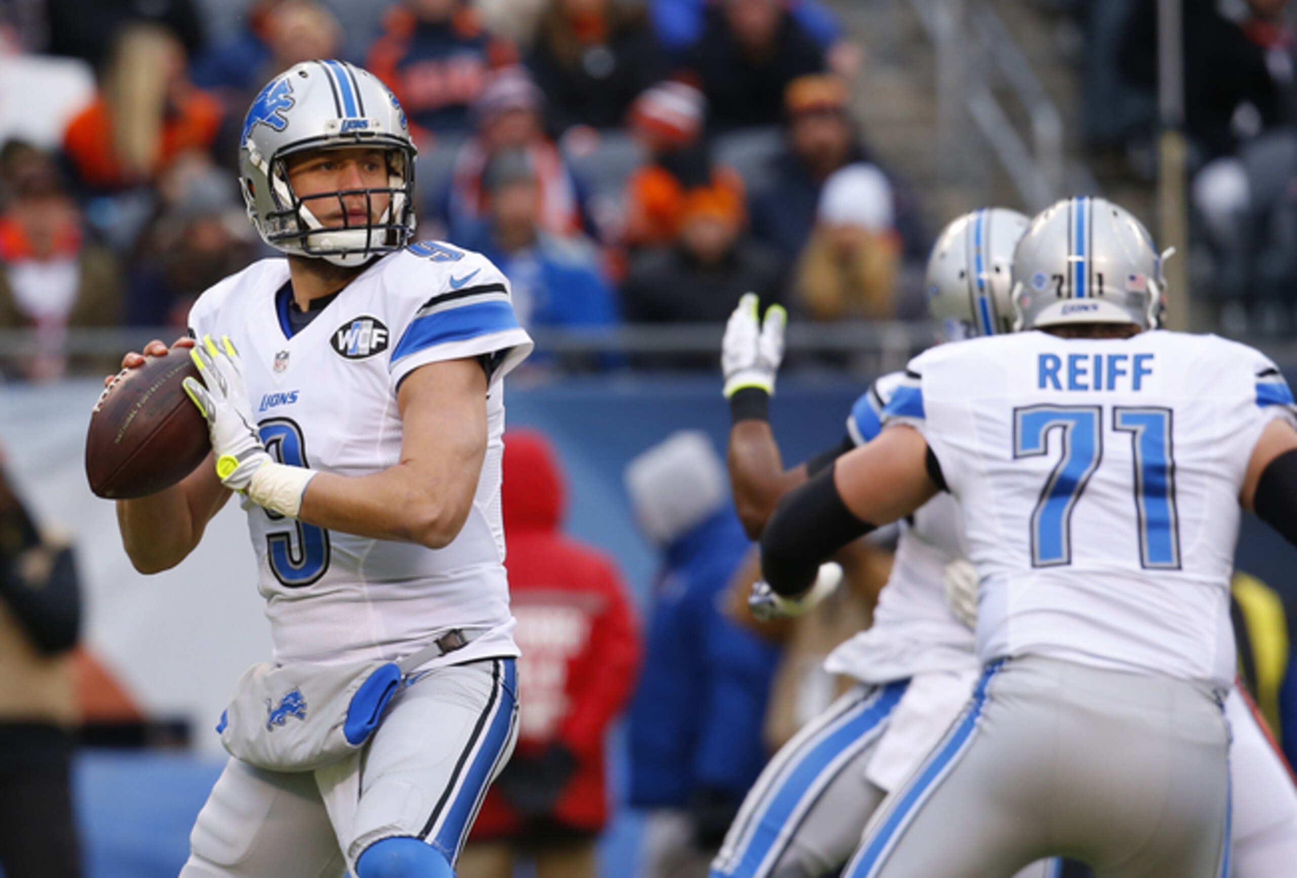 Matthew Stafford now must try to win without Calvin Johnson.
