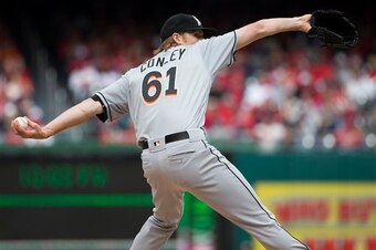 Adam Conley had nine strikeouts over six shutout innings last week.