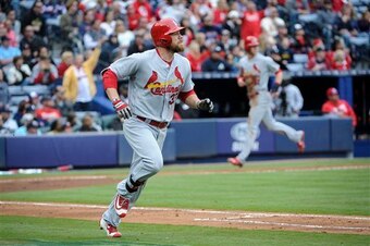 Brandon Moss has rediscovered his power in spite of irregular playing time.