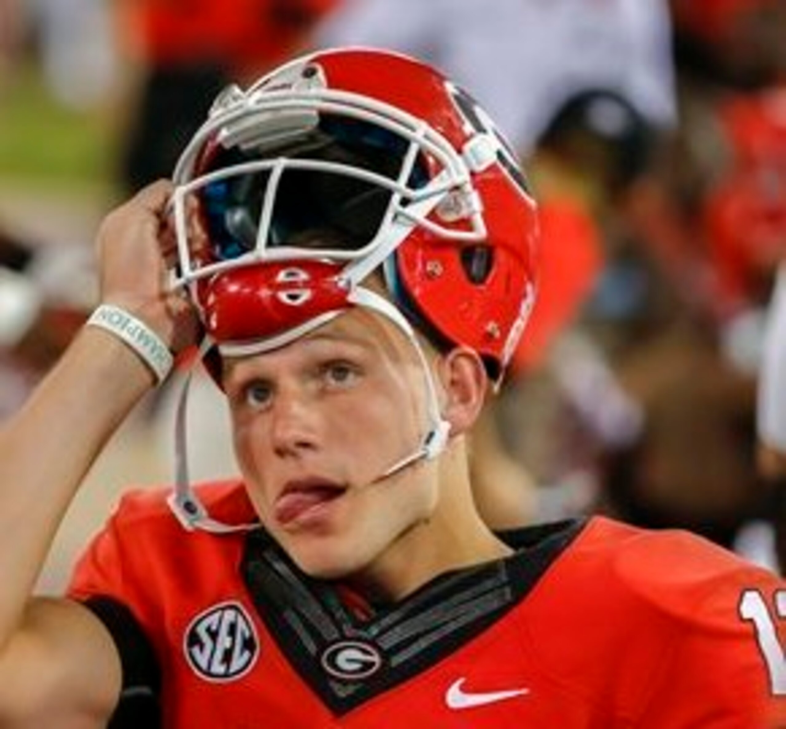 Georgia QB Brice Ramsey