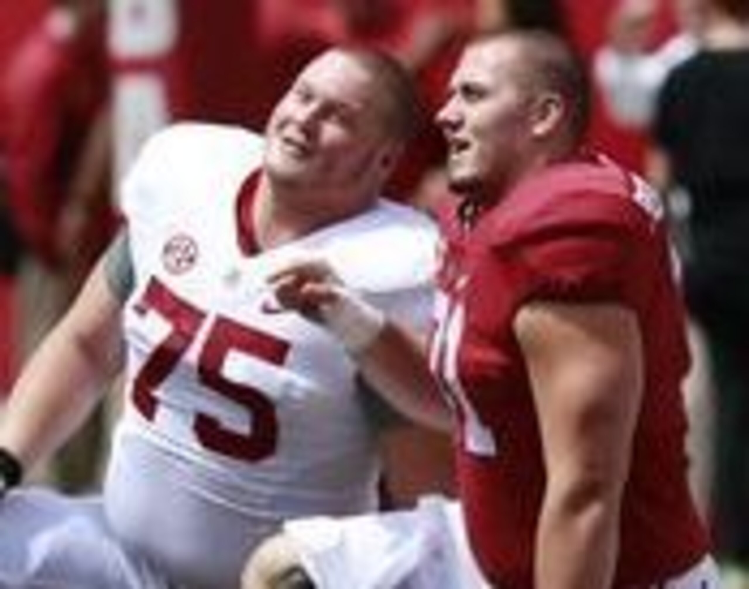 Bradley Bozeman (75) and Ross Pierschbacher (71)