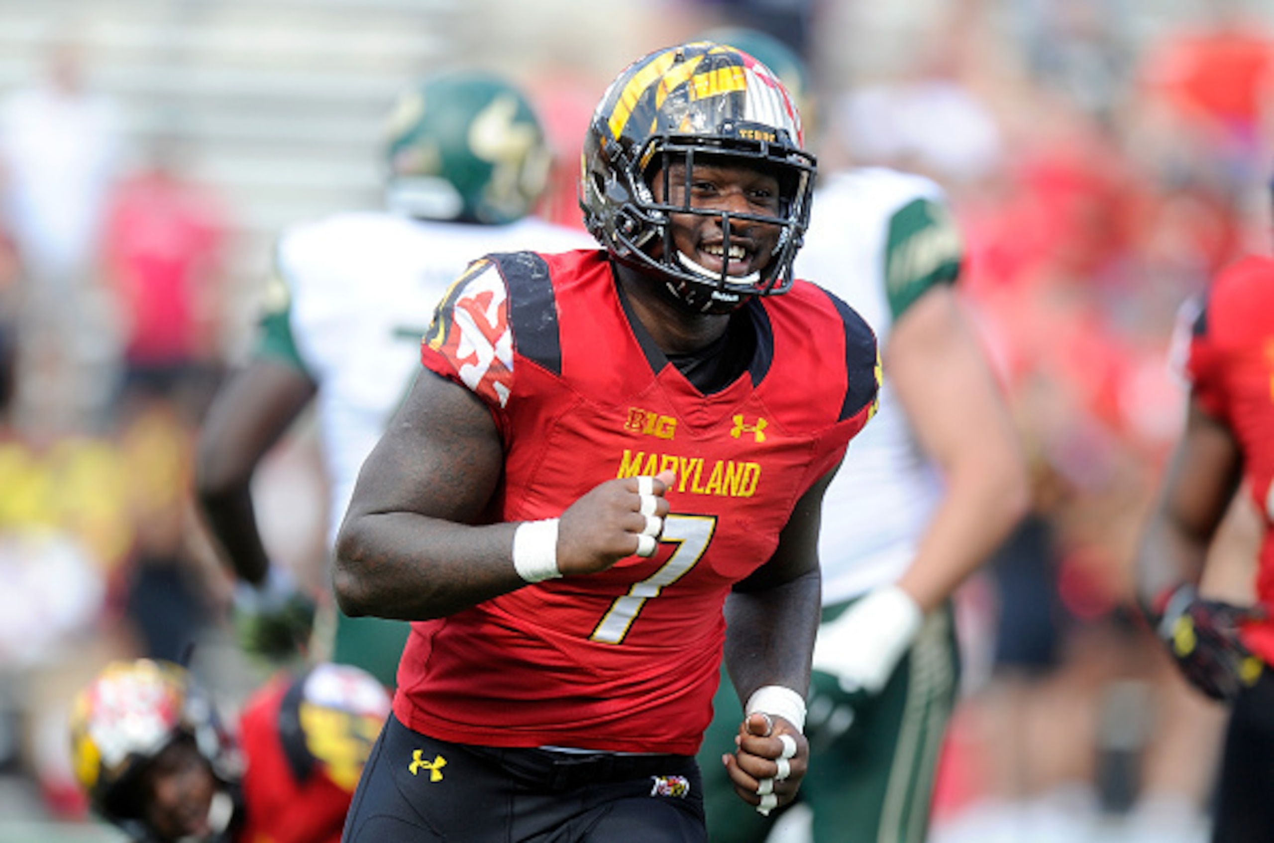 Maryland defensive lineman Yannick Ngakoue