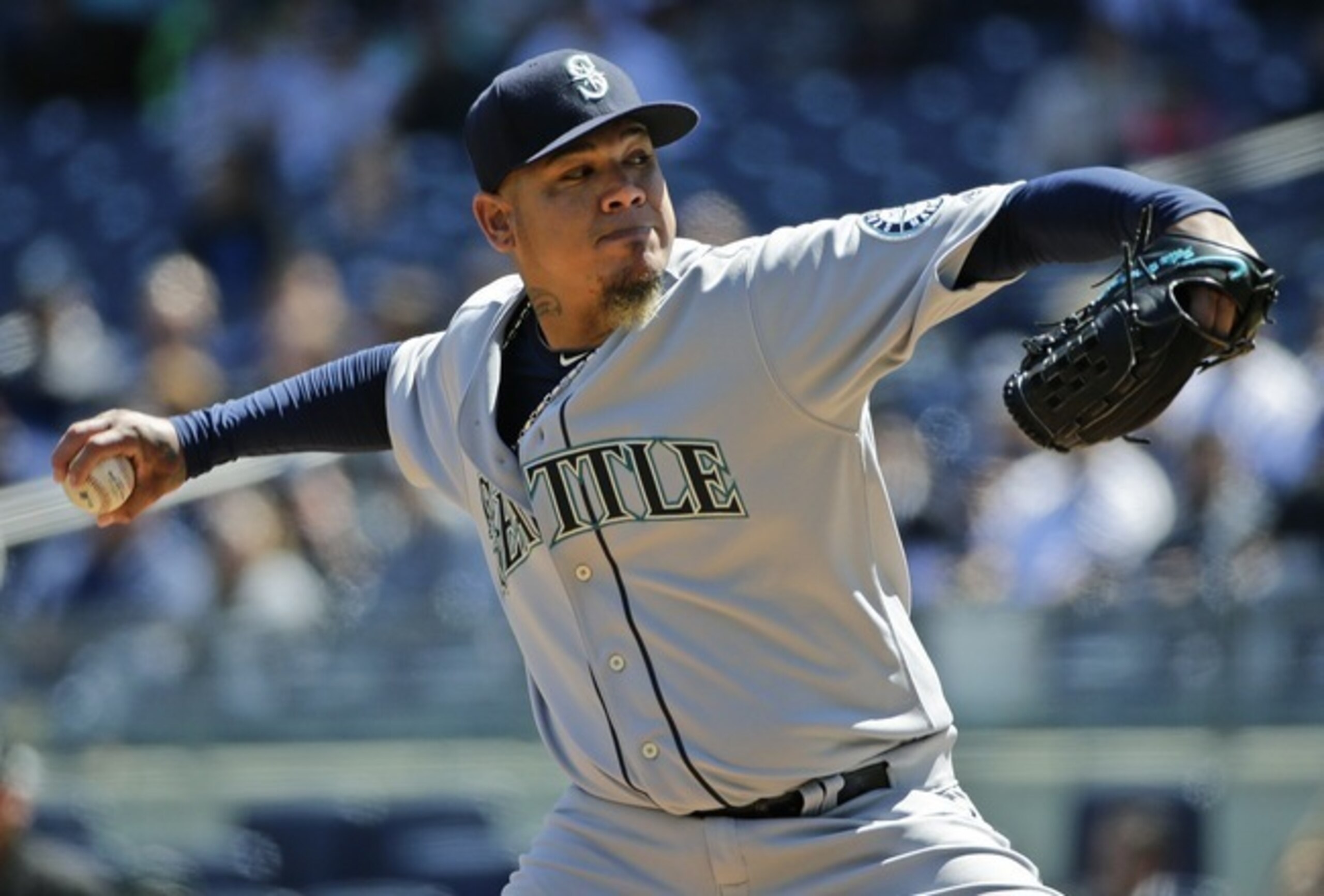 Despite only allowing two earned runs, Felix Hernandez has issued 13 walks in 18 innings.