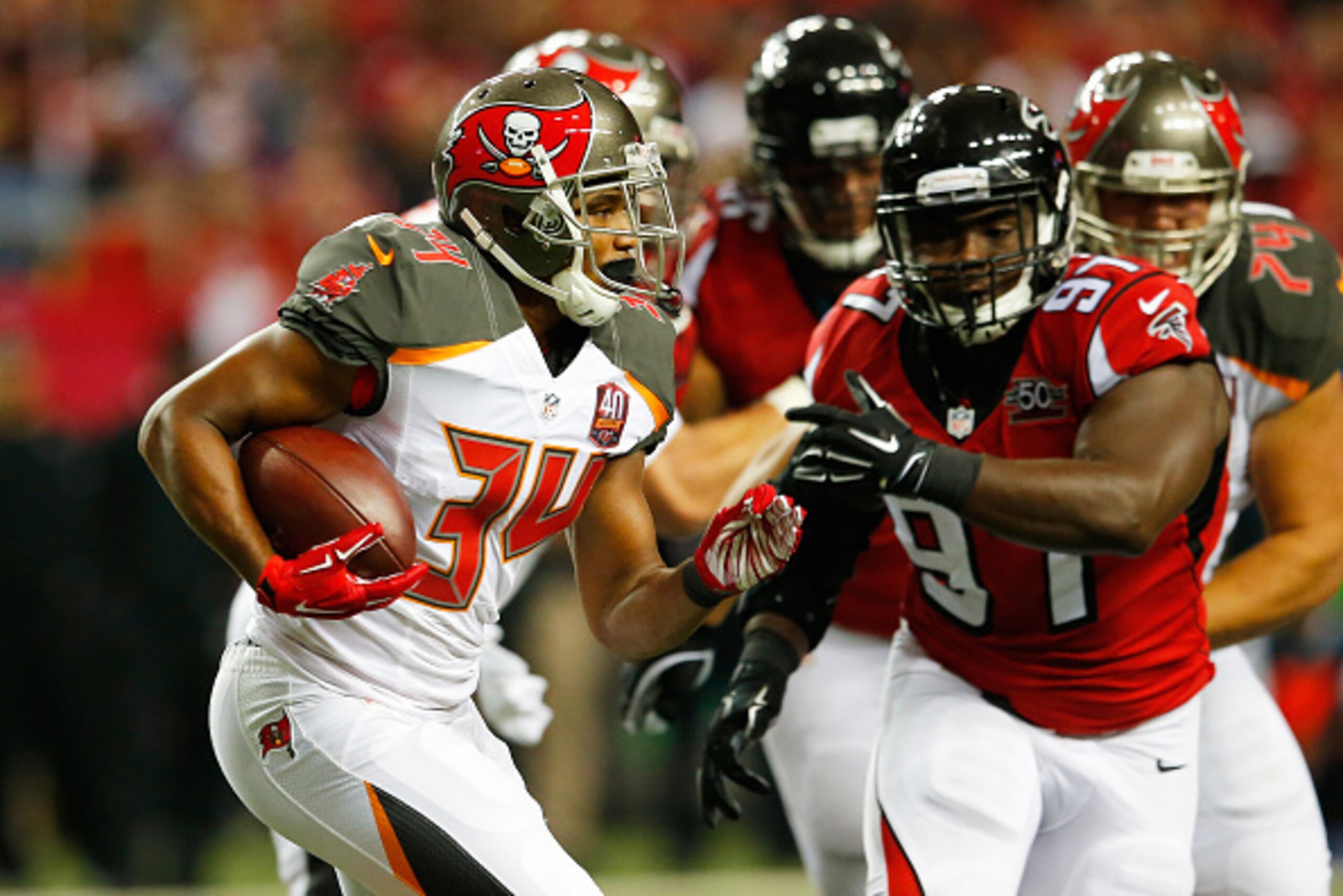 The Buccaneers open their season with two straight road games, including one against the rival Falcons.