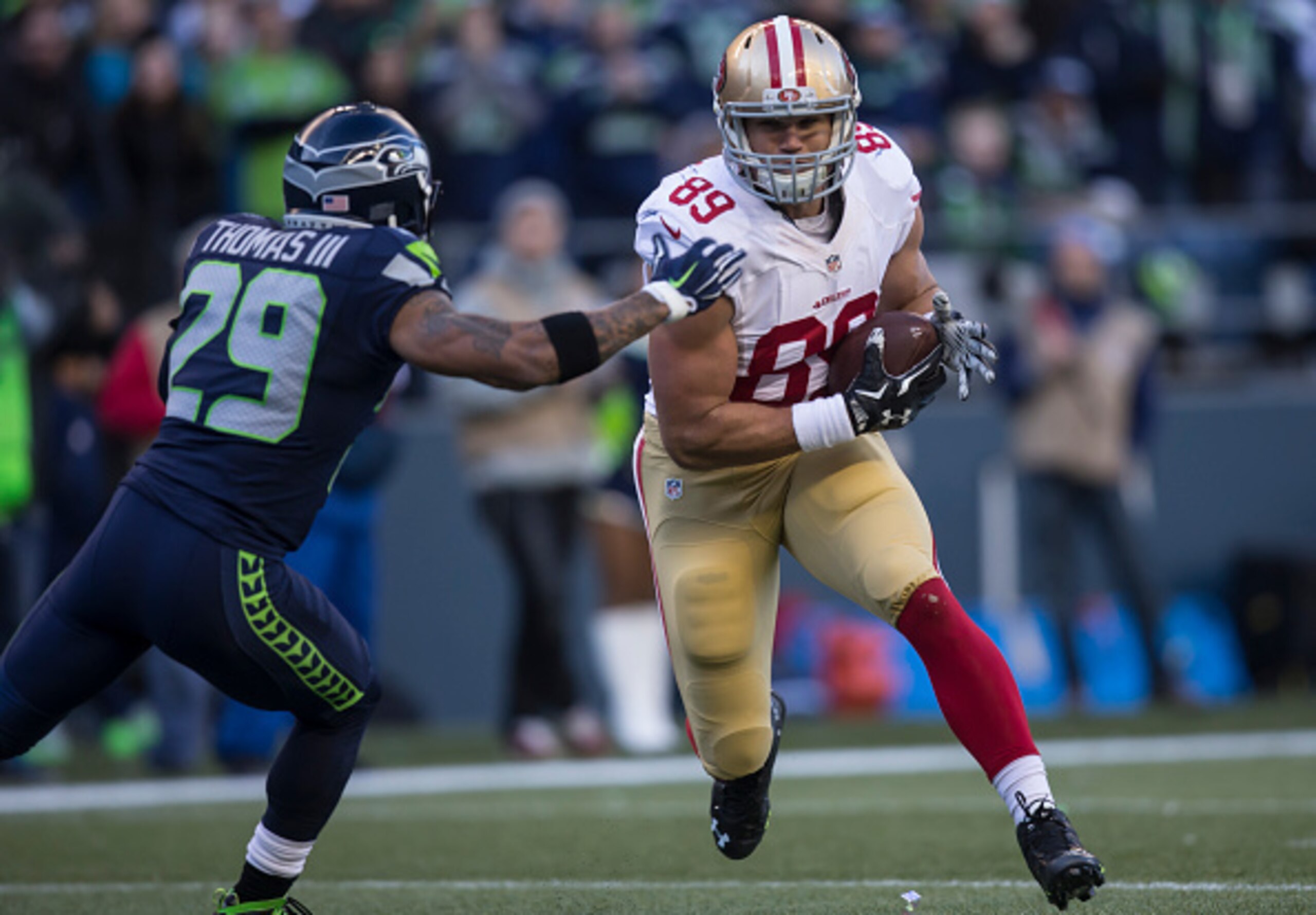 San Francisco's first two road games involve the Panthers and the Seahawks.