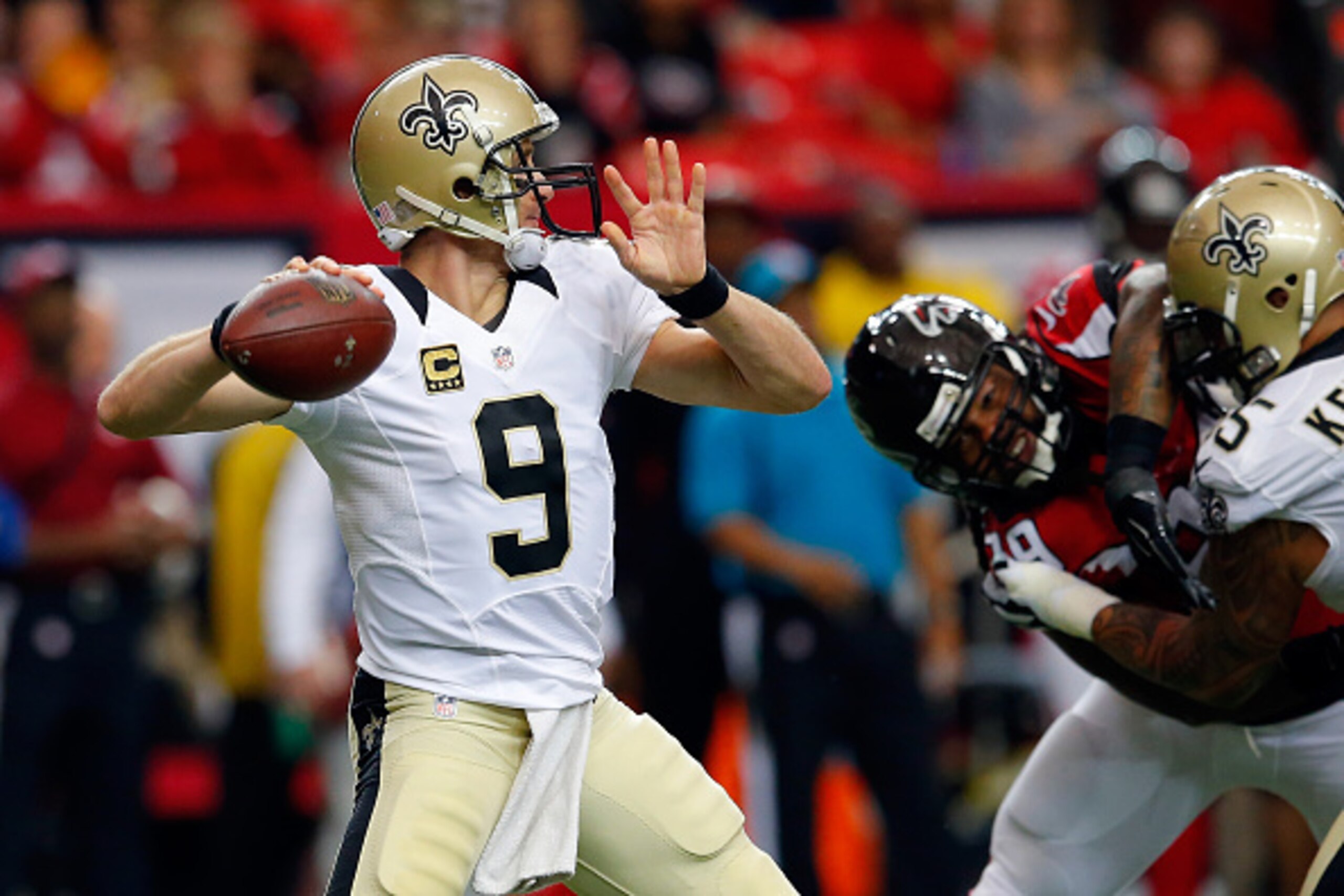 The Saints will lay three of their final four games on the road and will finish the season in Atlanta.
