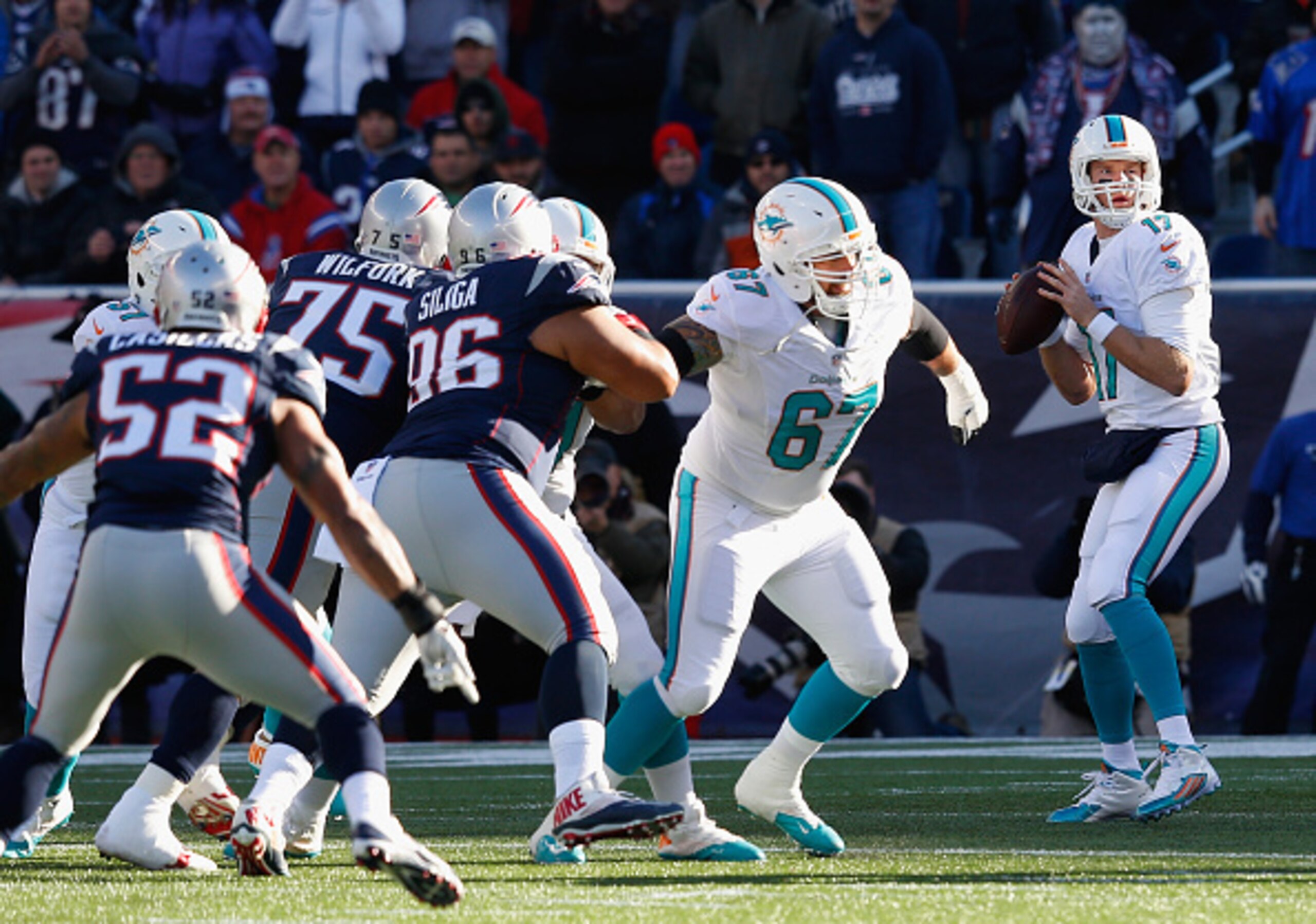 Miami opens its season with a brutal two-game road trip that includes a matchup with the rival Patriots.