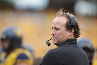 Dana Holgorsen could spell trouble for Oklahoma's Big 12 hopes.