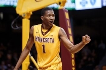 Dupre McBrayer is pumped about Minnesota's bounce-back season. Dupre McBrayer is pumped about Minnesota's bounce-back season.
