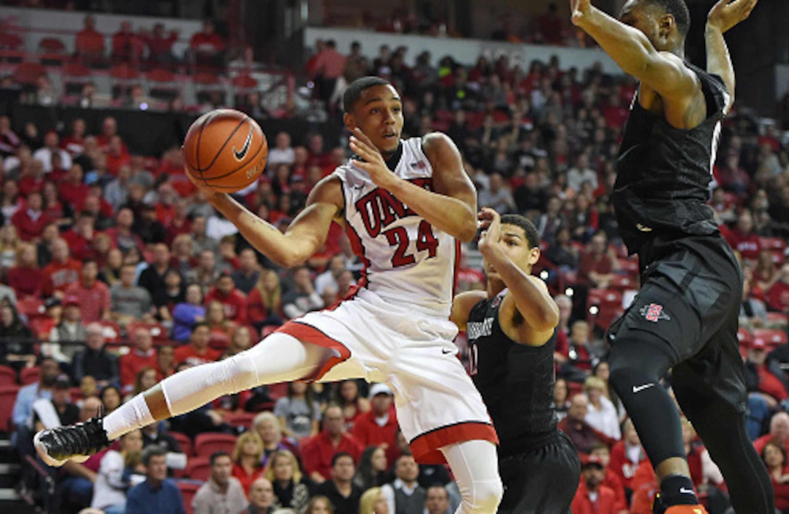 Is there anyone else to score for UNLV than Jalen Poyser?